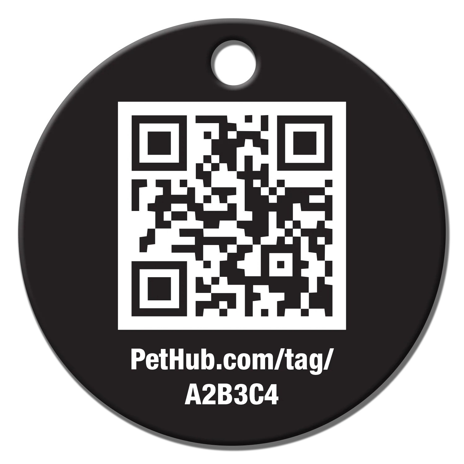 PetHub QR Pet ID Tag – Classic Aluminum - Image 3