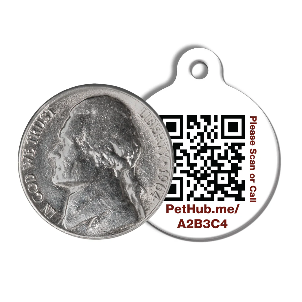 PetHub QR Pet ID Tag – Classic Aluminum - Image 5