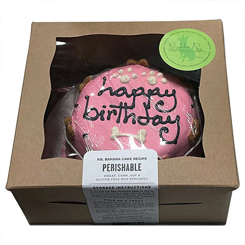 Pink Dog Cake (Perishable) - Image 2