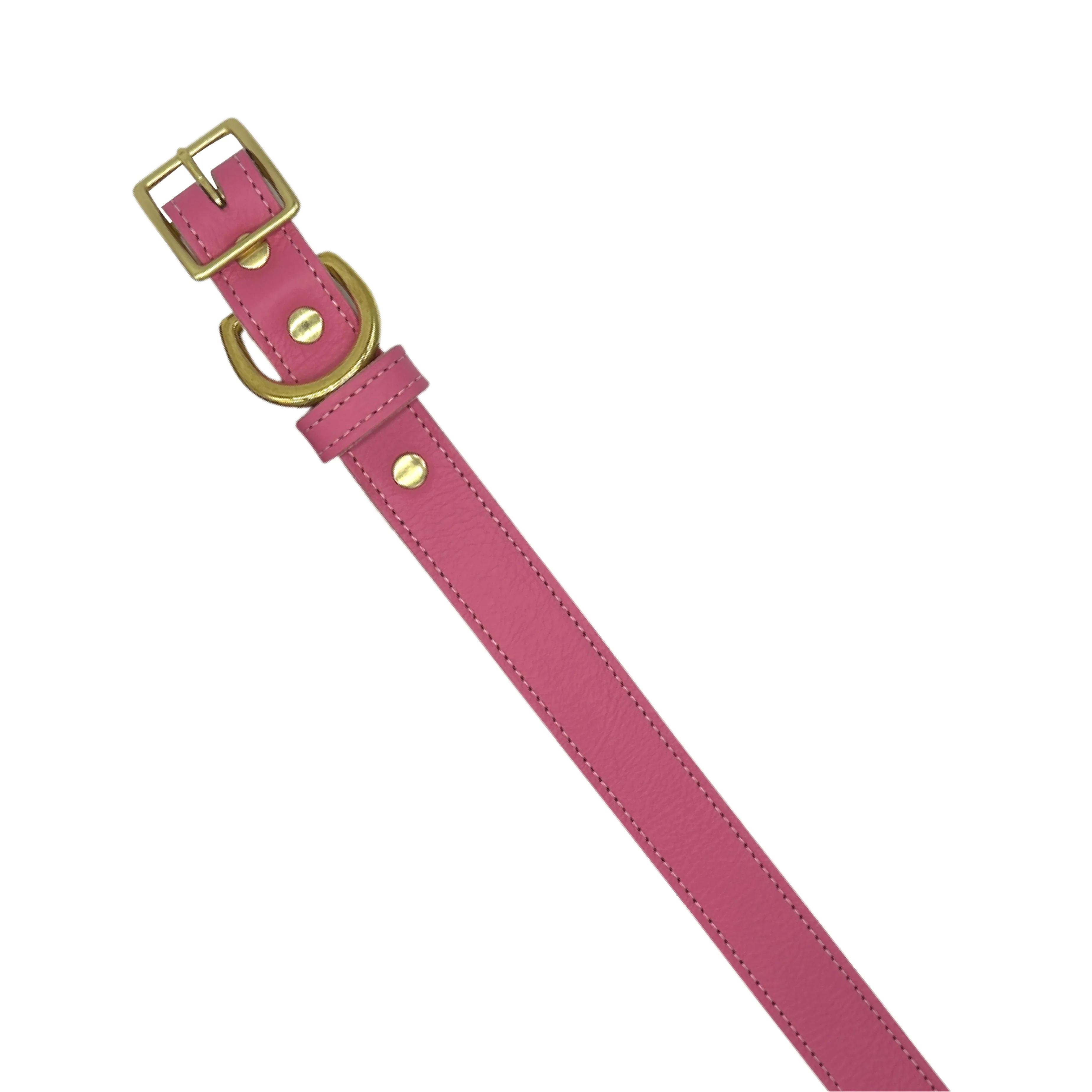 Plain Leather Dog Collar - Image 19
