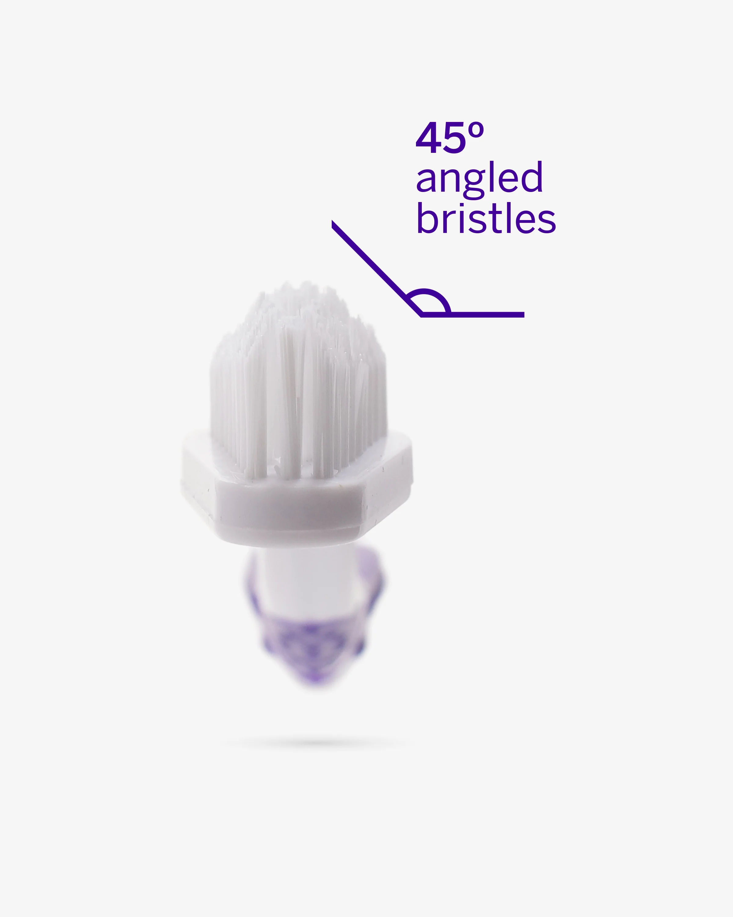Professional Pet Toothbrush - Patented 45° Dual-Ended Brush Head - Image 3