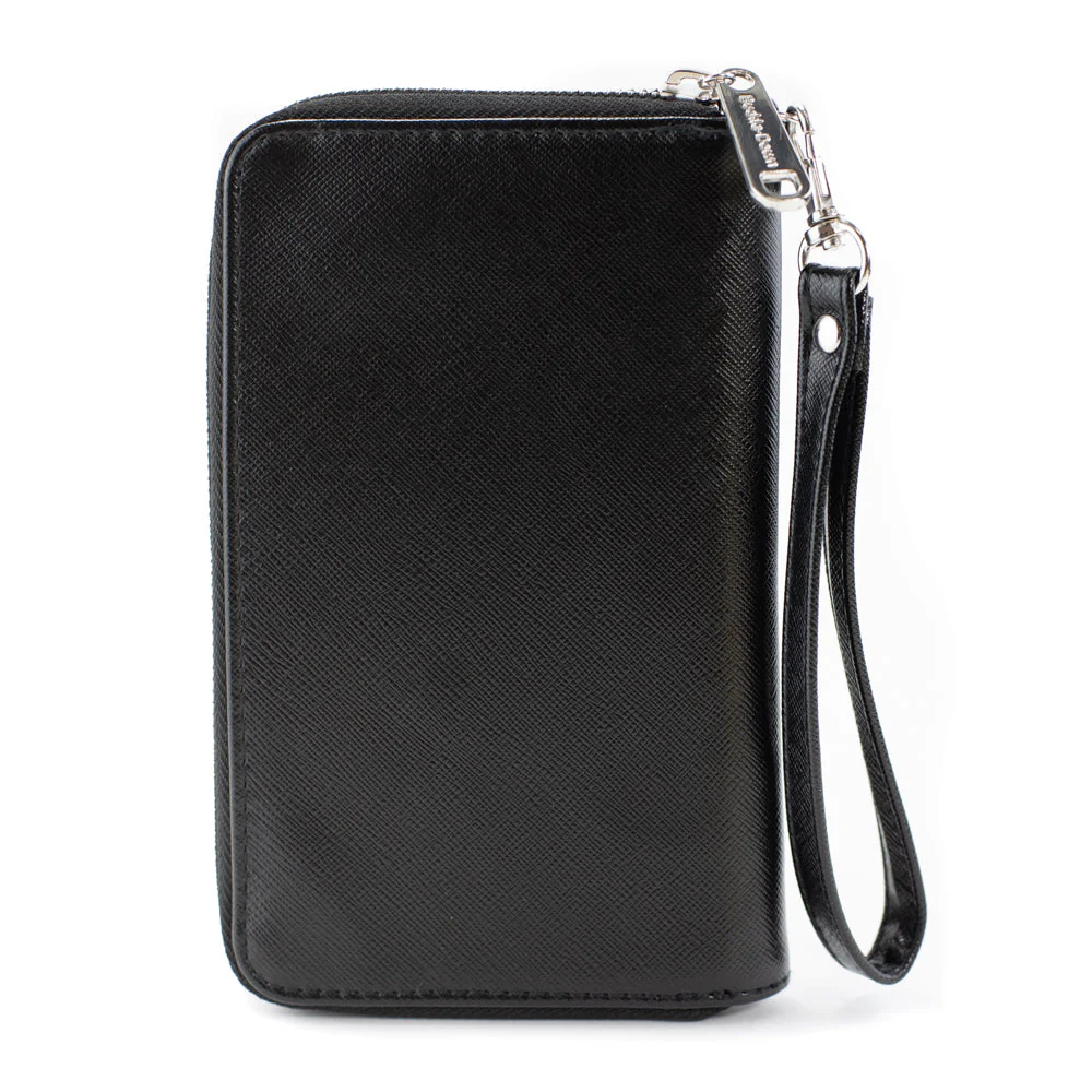 PU Zip Around Wallet Rectangle - Peanuts Gang Close-Up Group Pose Golden Yellow - Image 4