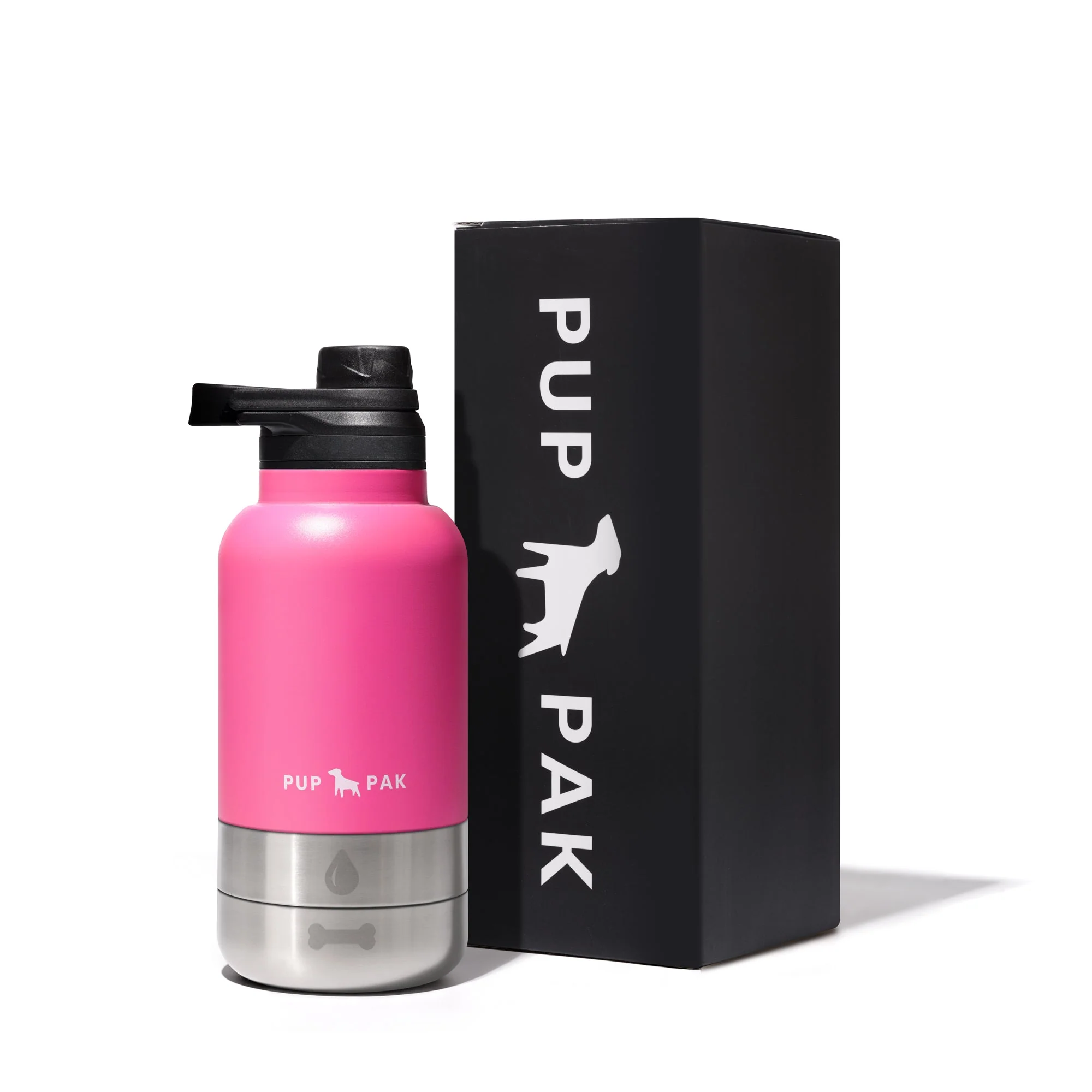 Pup Pak Dog Water Bottle with Detachable Bowls - Image 8