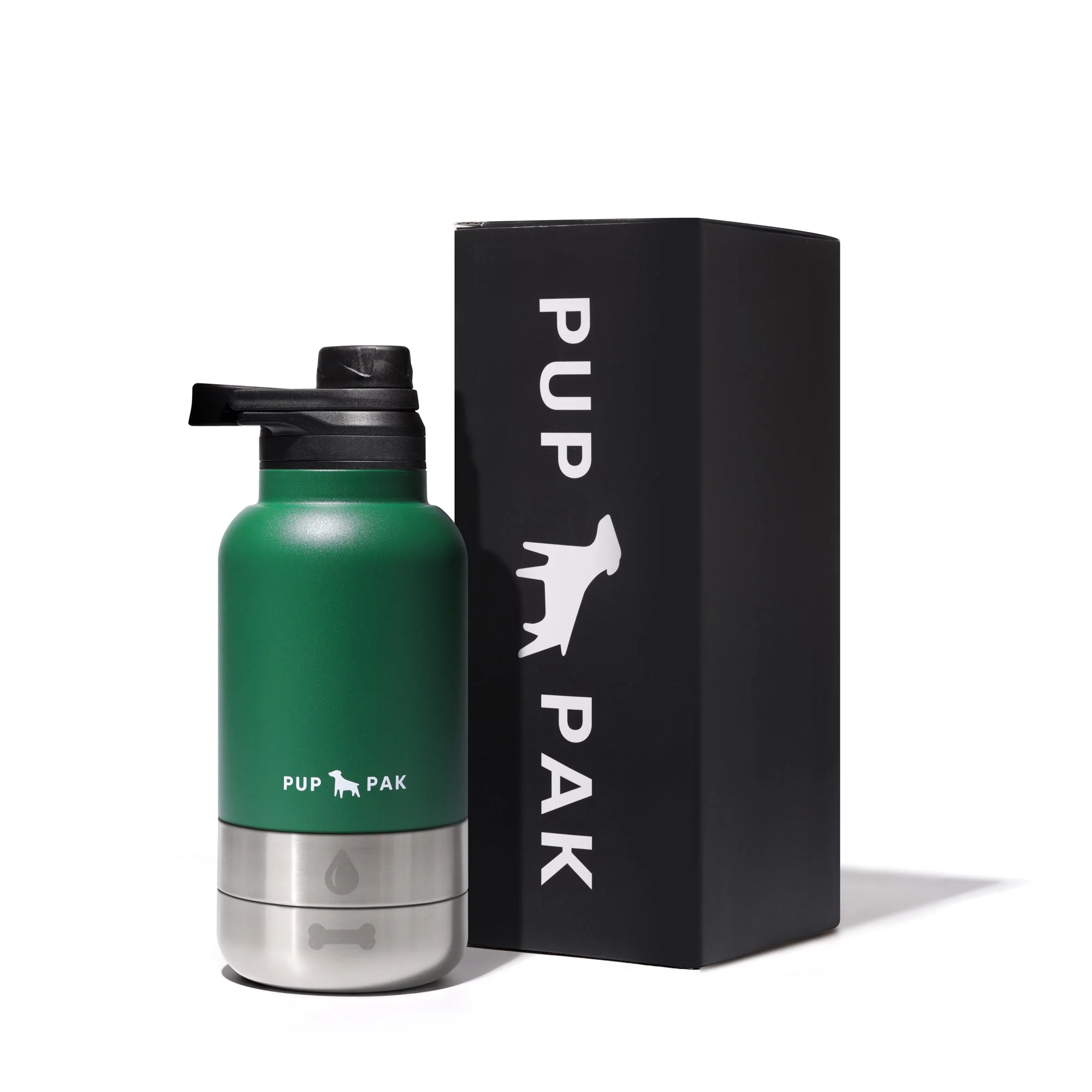Pup Pak Dog Water Bottle with Detachable Bowls - Image 9