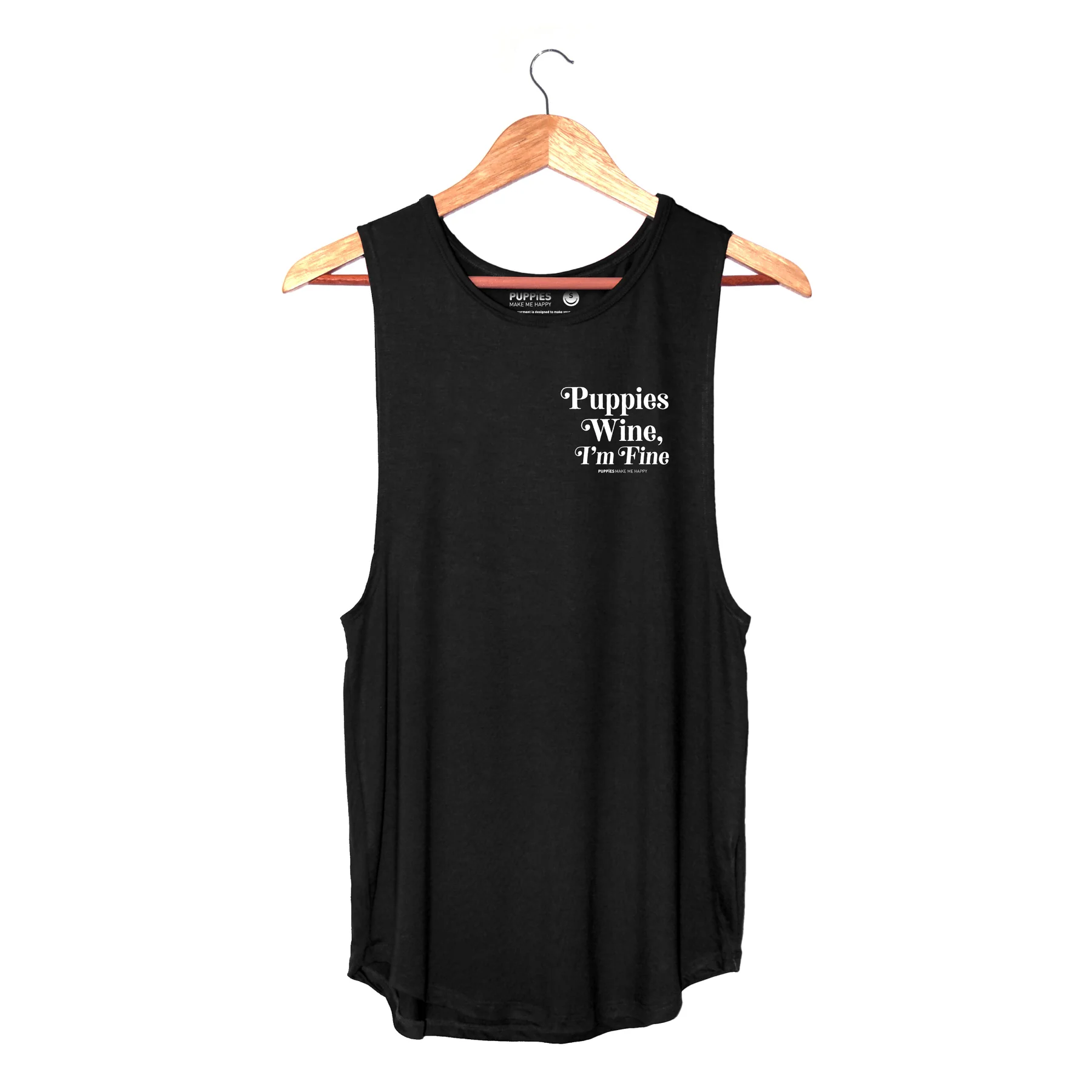 Puppies & Wine 2.0 - Women's Sleeveless - Image 3