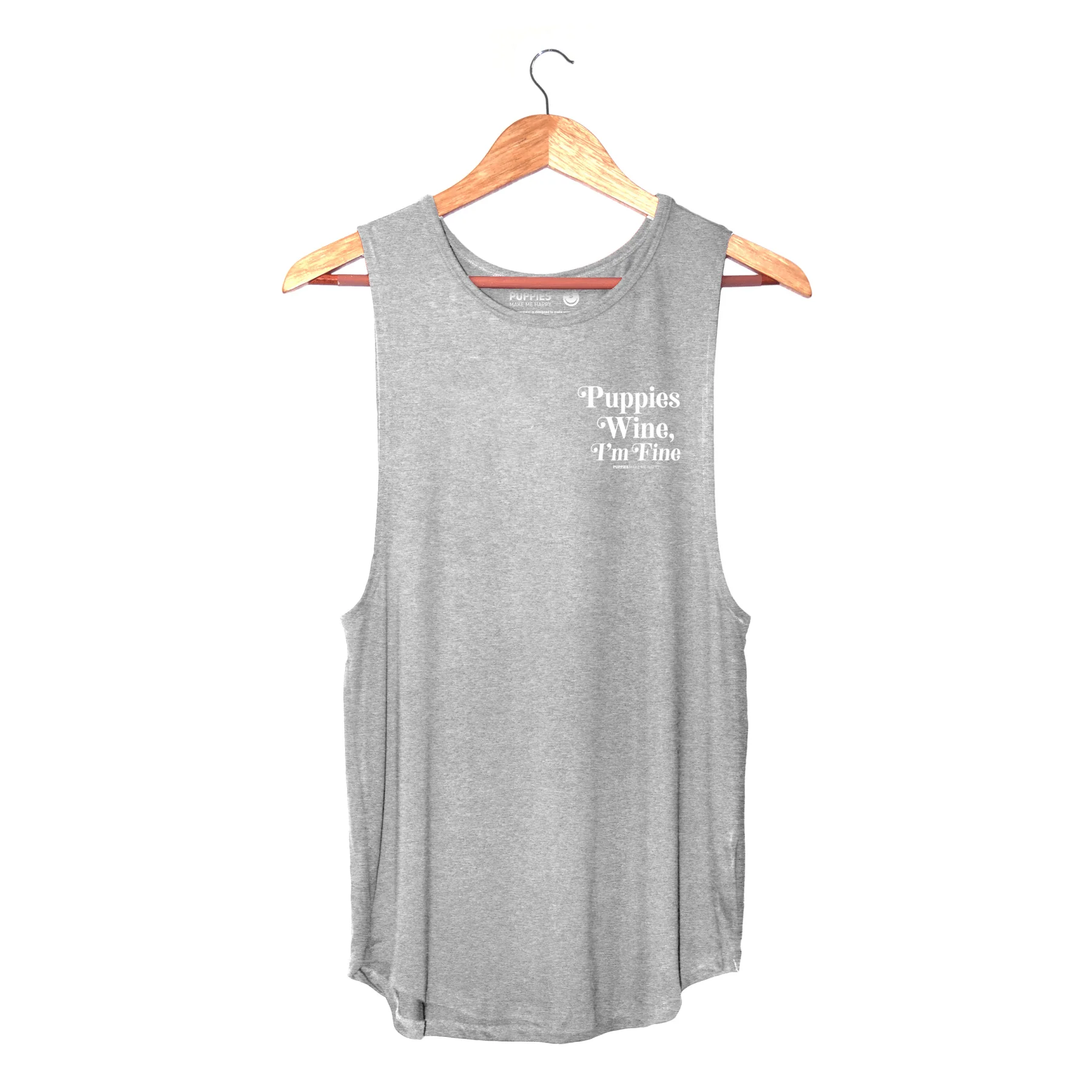 Puppies & Wine 2.0 - Women's Sleeveless - Image 4