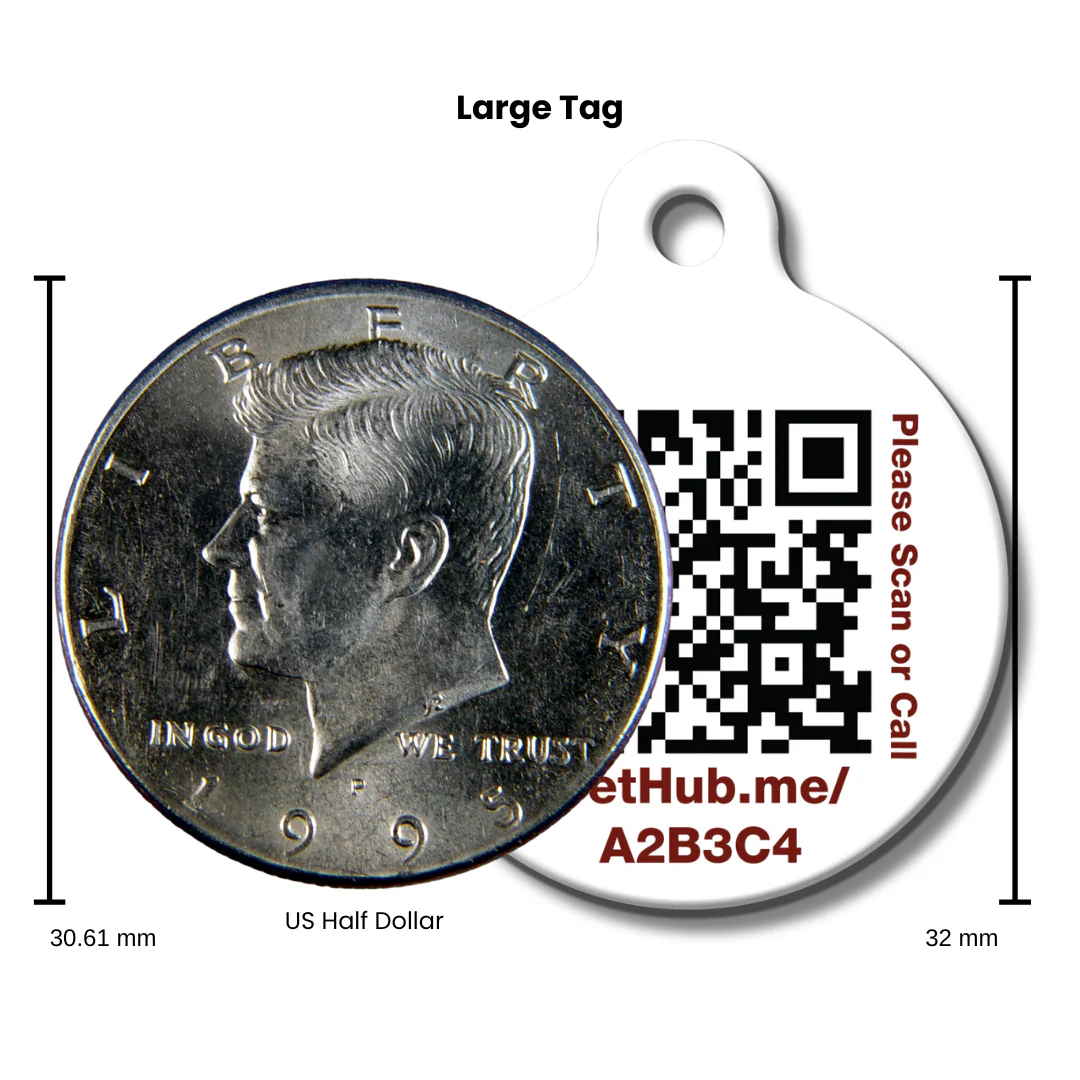 QR ID Pet Tag - Lost AF - Image 6
