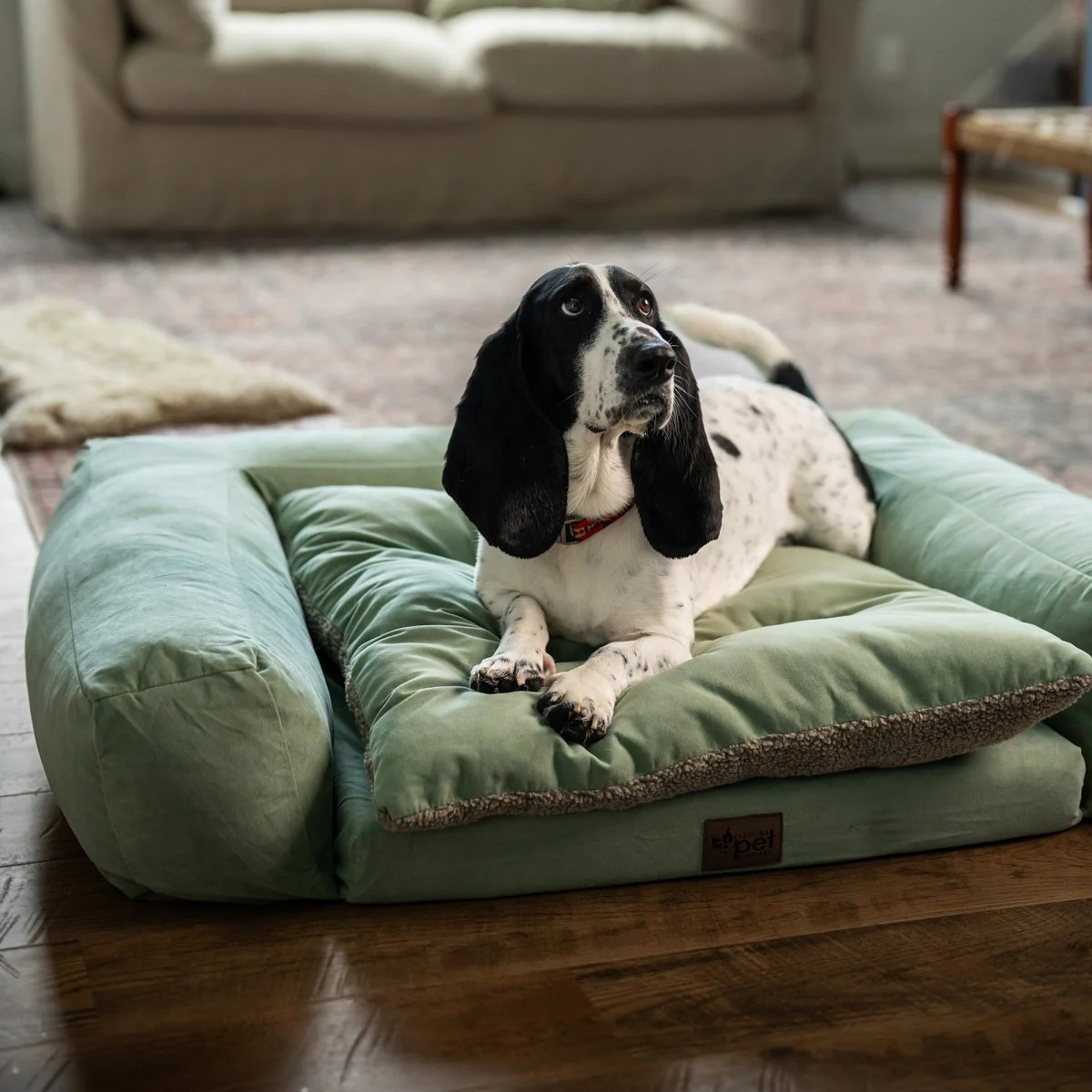 Rectangle Orthopedic Foam Pet Couch - Image 15