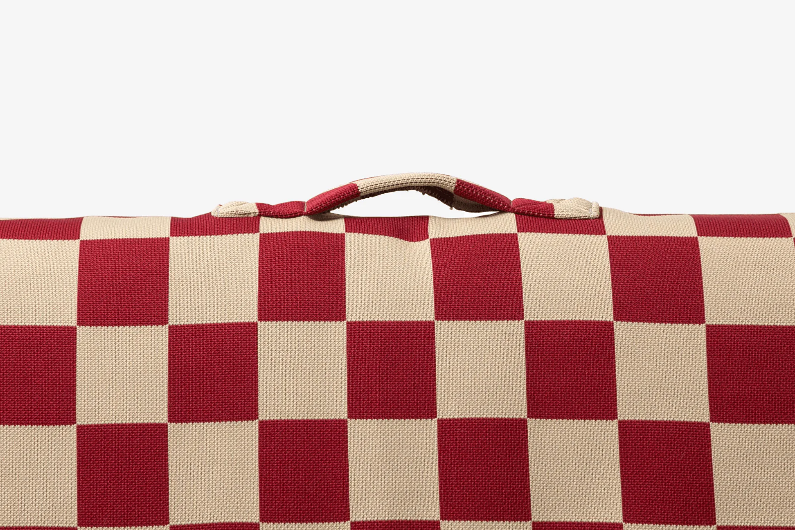 Red Checker | Dog Bed with Cover - Image 7