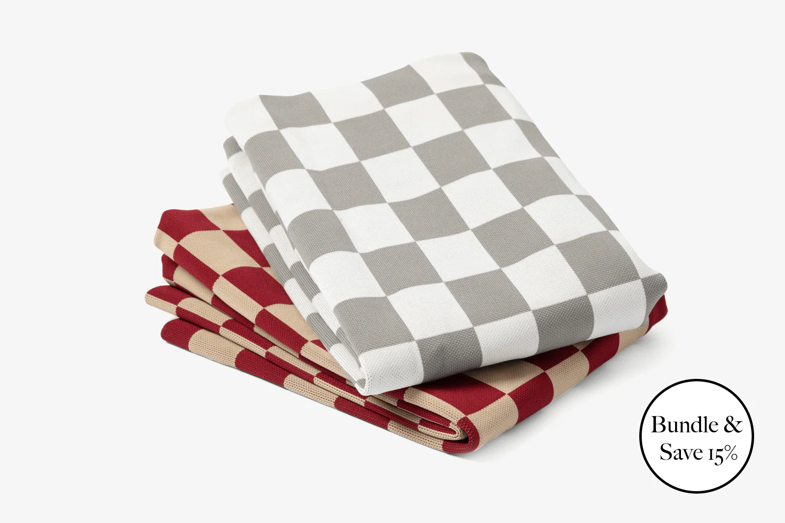 Red Checker | Dog Bed with Cover - Image 8
