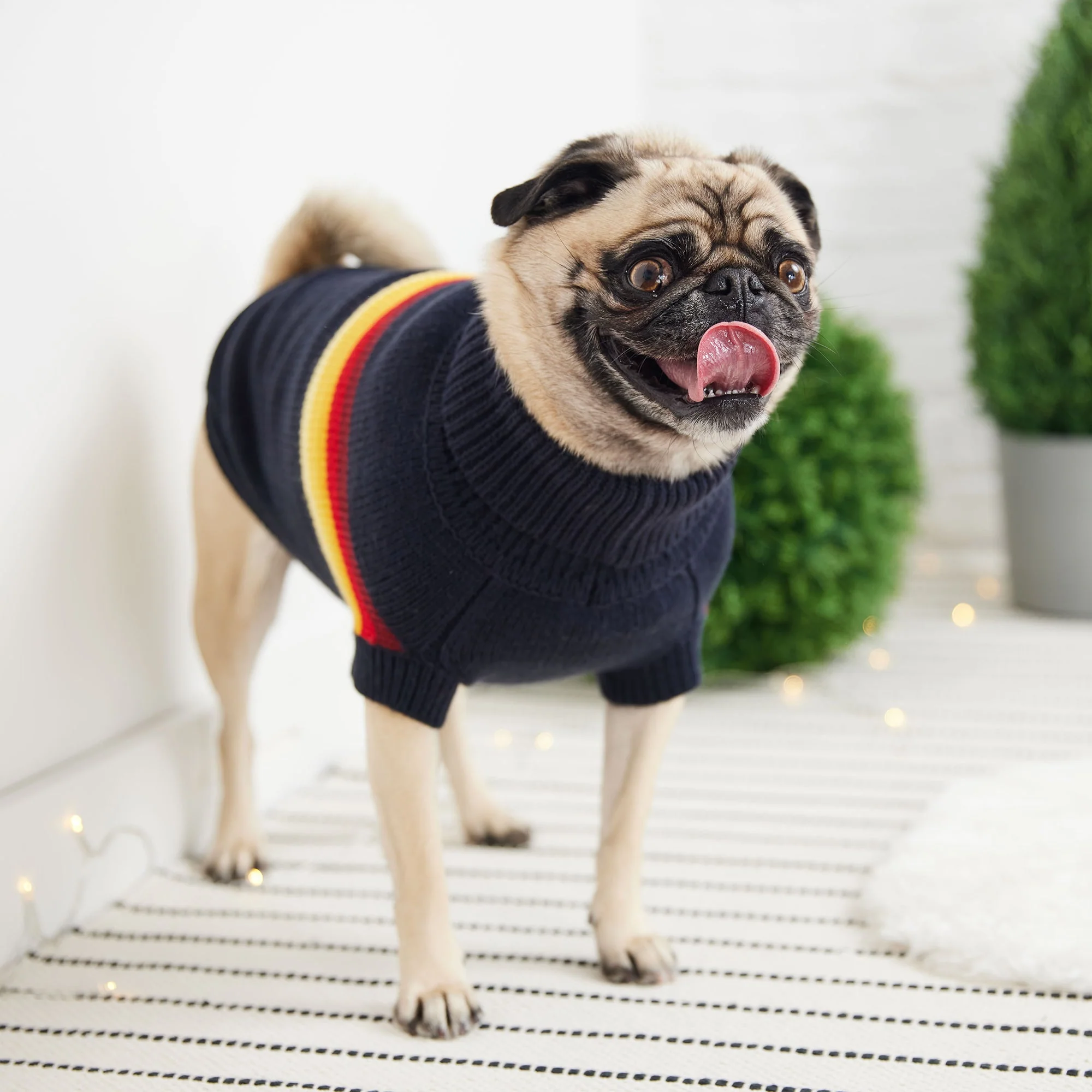 Retro Sweater - Navy - Image 4