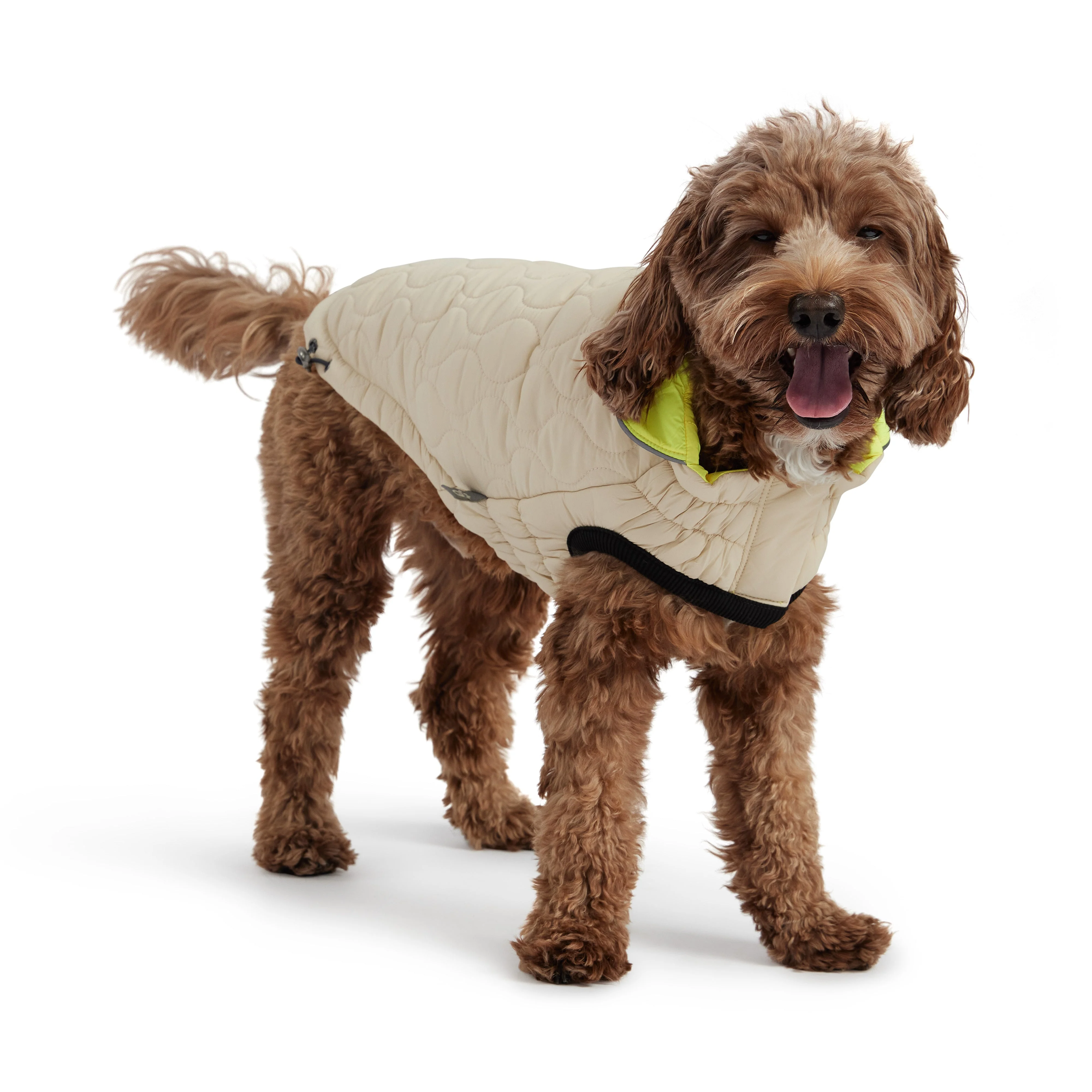 Reversible Chalet Jacket - Sand/Yellow - Image 2