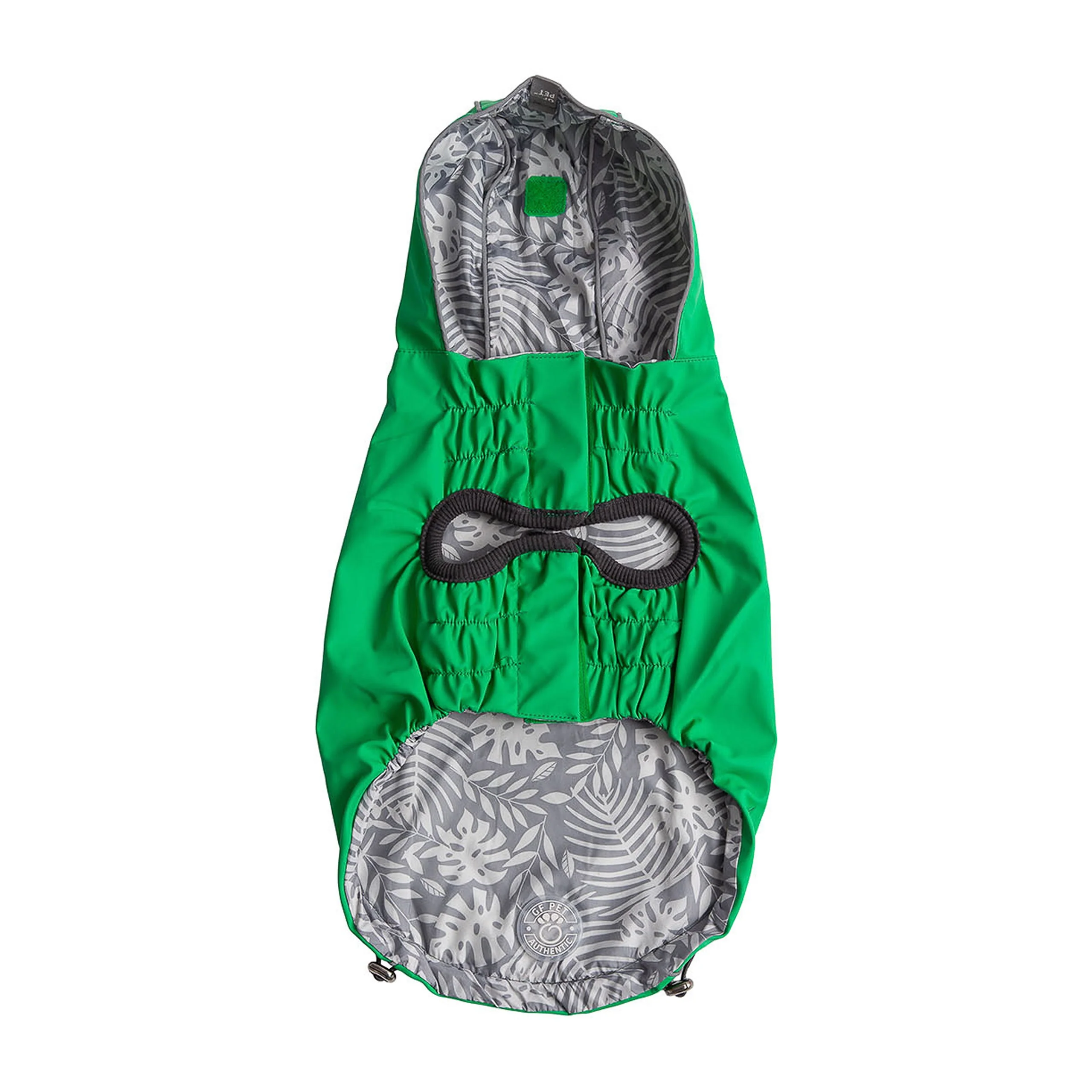 Reversible Elasto-Fit Raincoat - Green - Image 3
