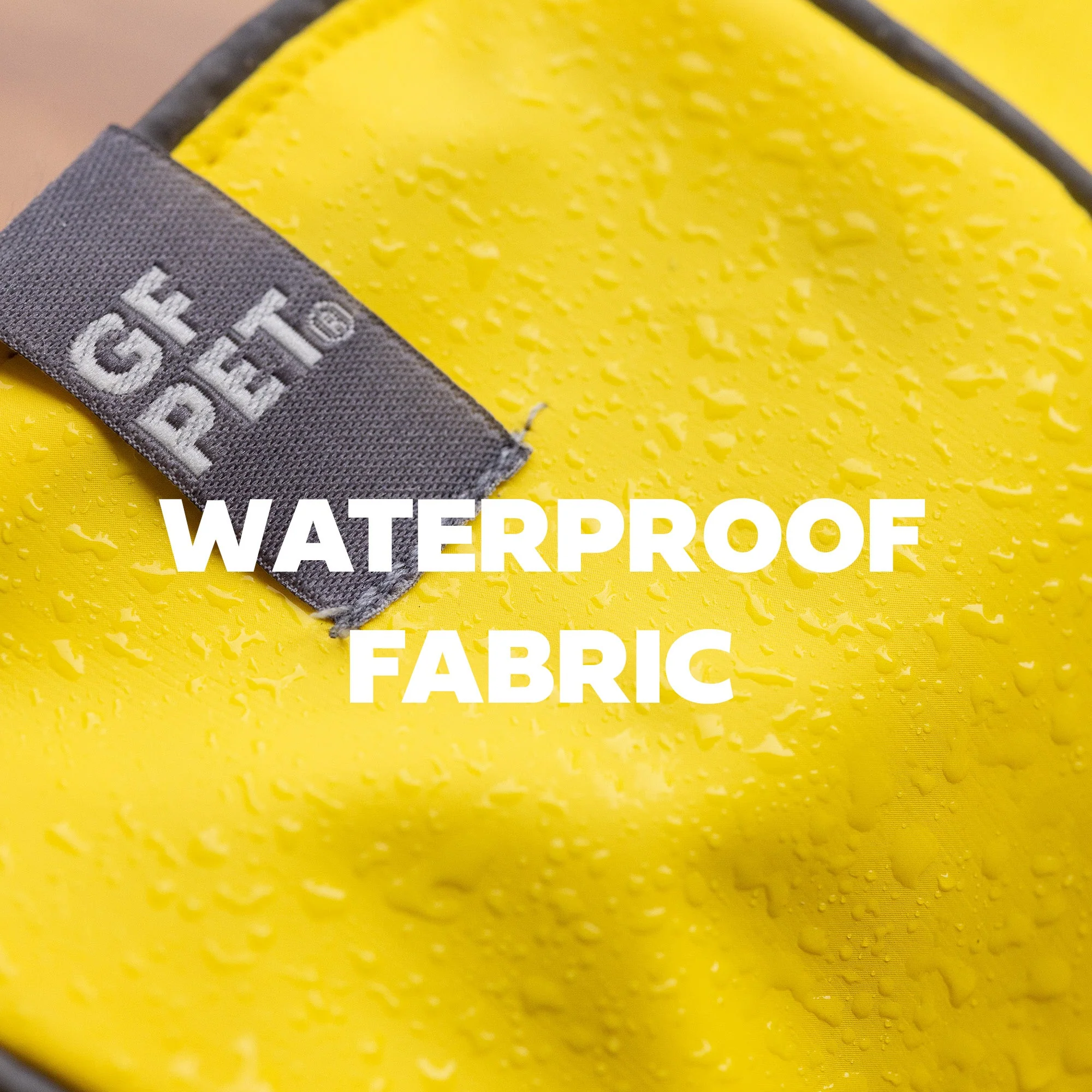 Reversible Elasto-Fit Raincoat - Yellow/Blue - Image 8