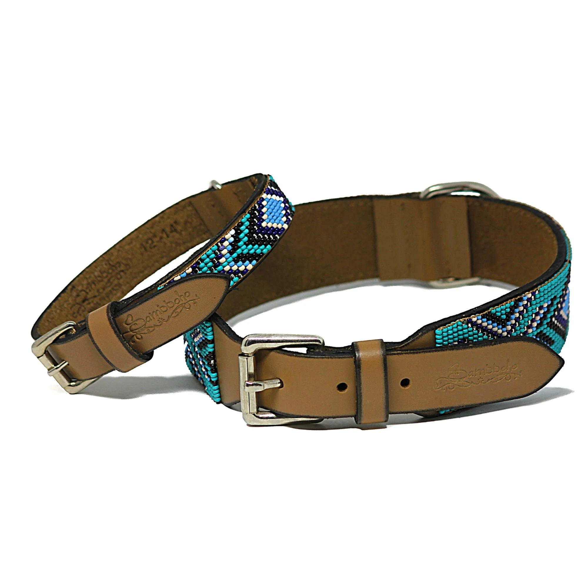 Saint Tropez Sambboho dog collar (with center D-ring) - Image 7