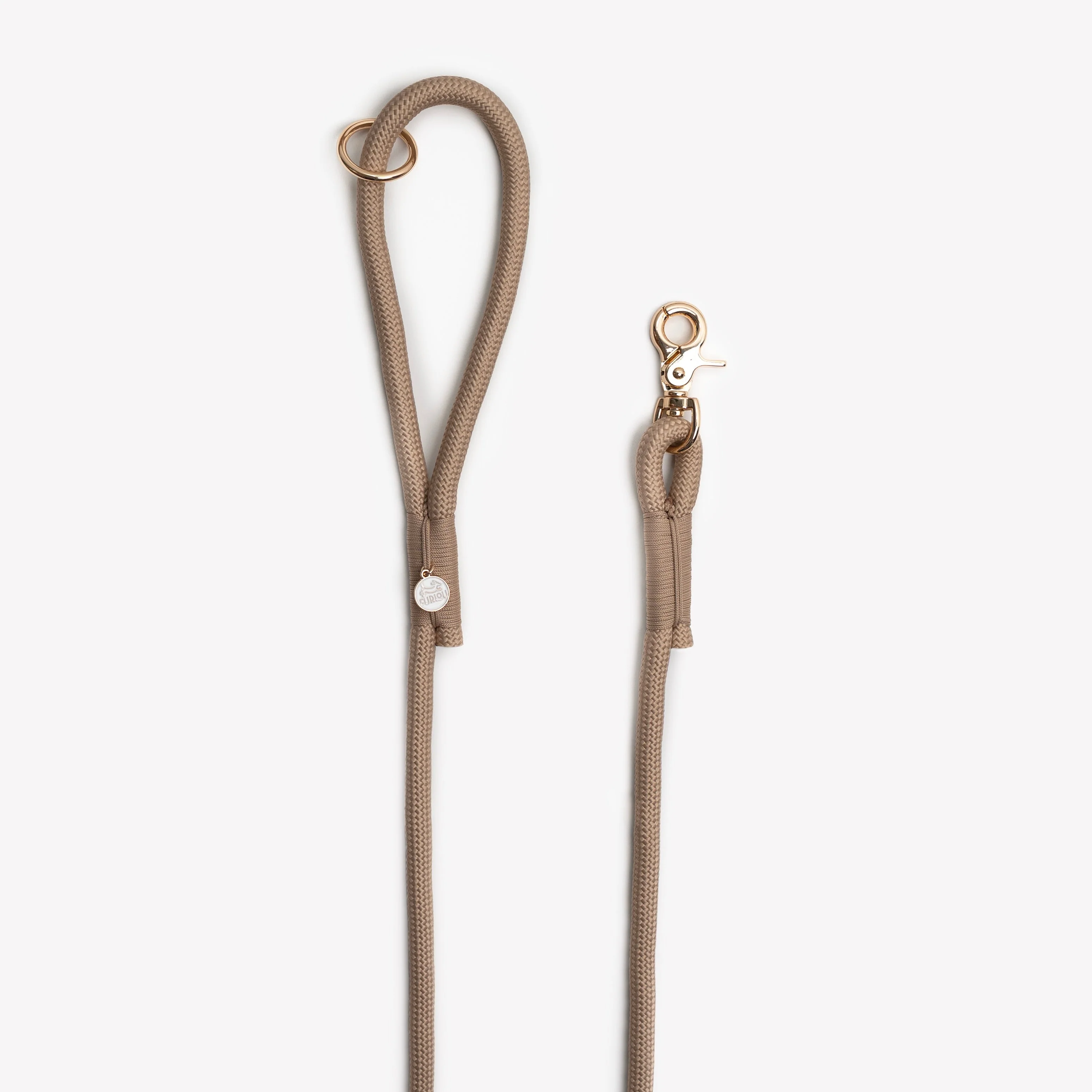 'Sand' - Braided Rope Leash - Image 2