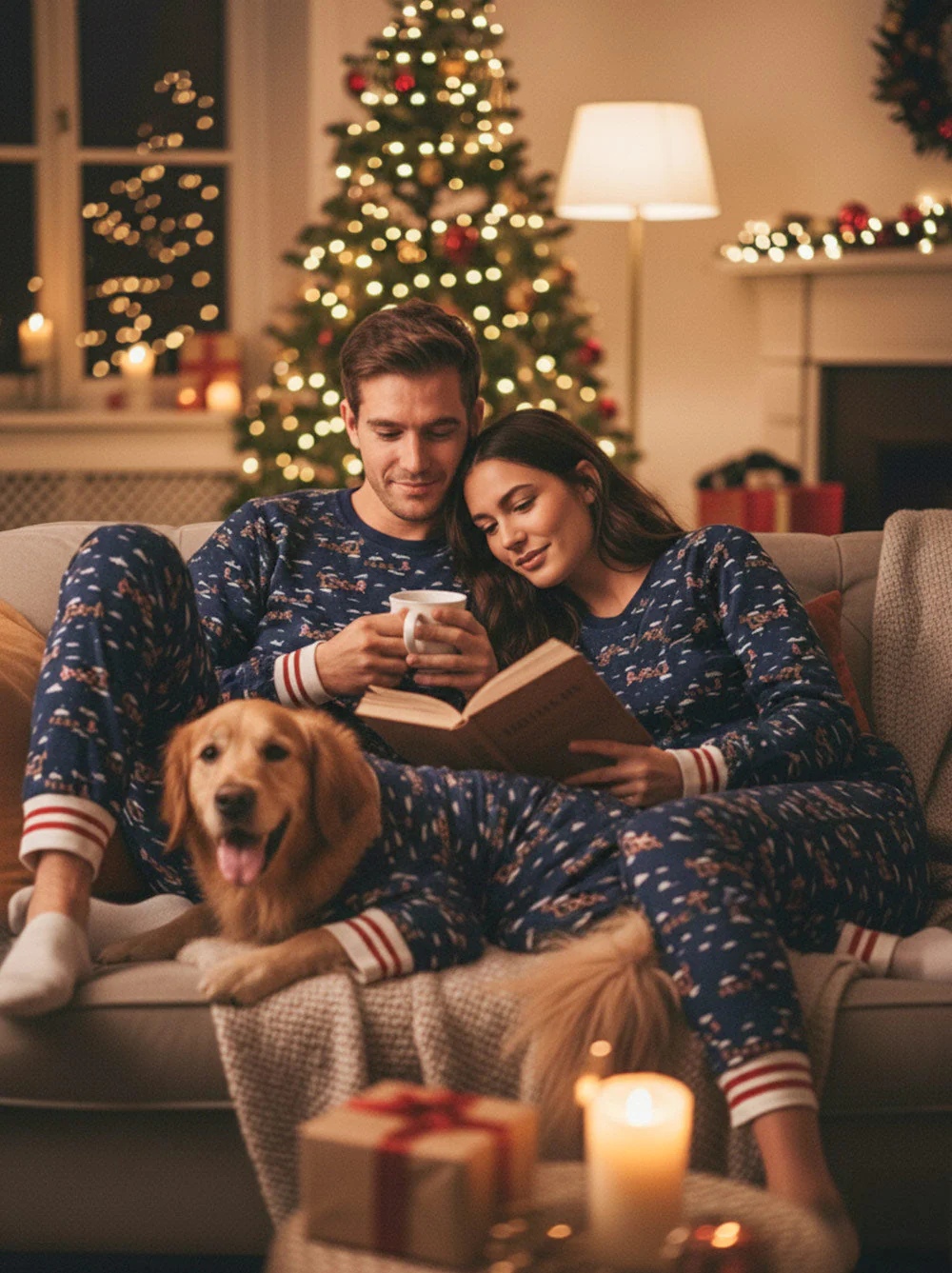 Santa Sleighs Pajama (Dog & Kid Sizes Only) - Image 2