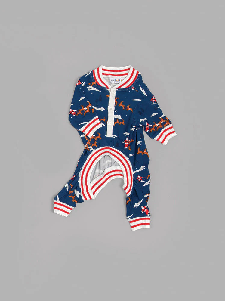 Santa Sleighs Pajama (Dog & Kid Sizes Only) - Image 3
