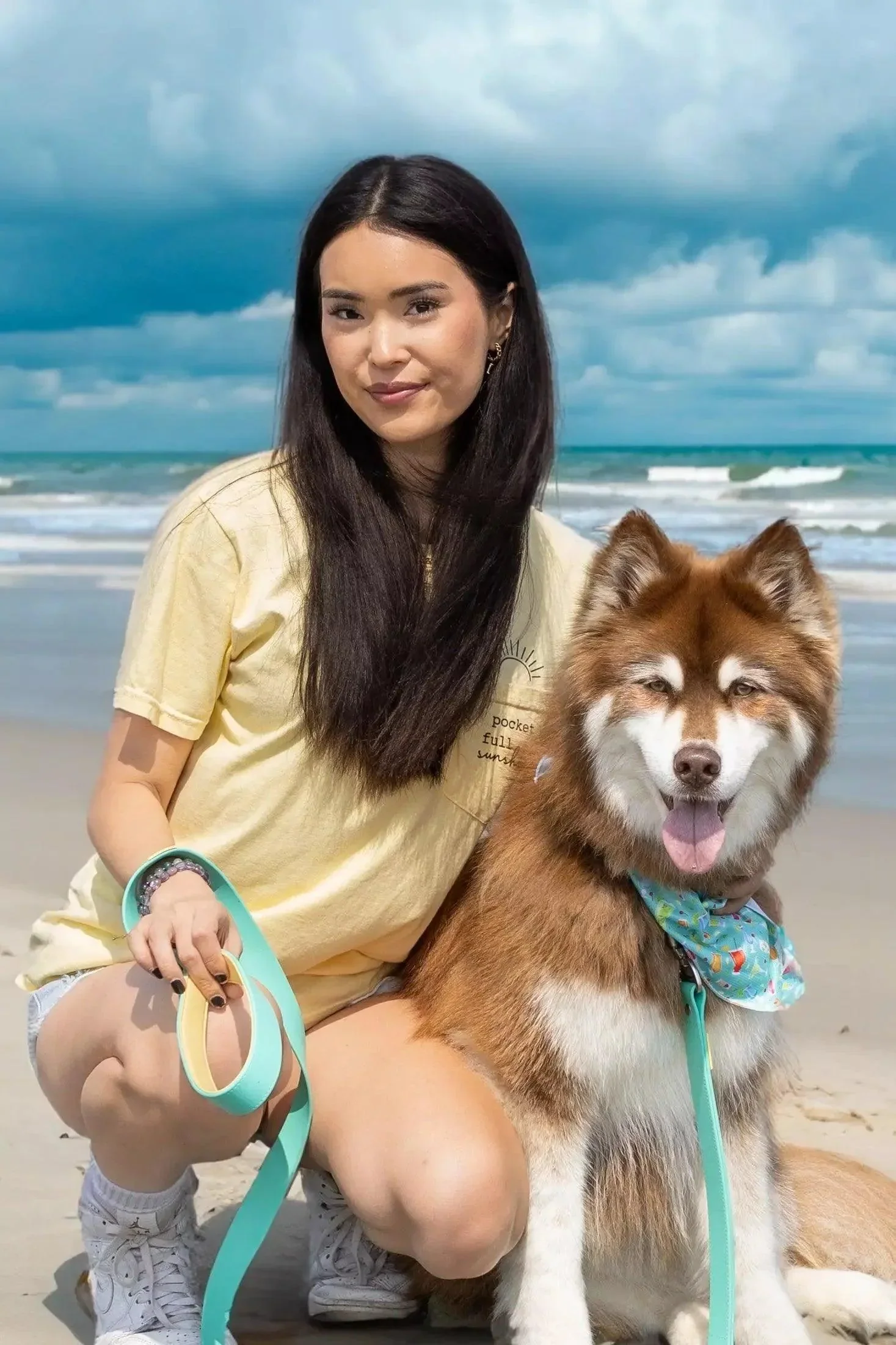 Seaside Sips Dog Bandana - Image 3