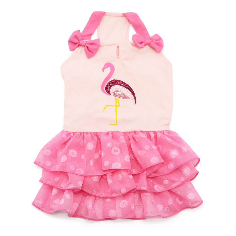 Sequin Flamingo Dress - Image 2