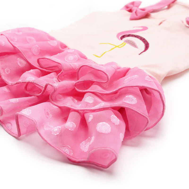 Sequin Flamingo Dress - Image 5