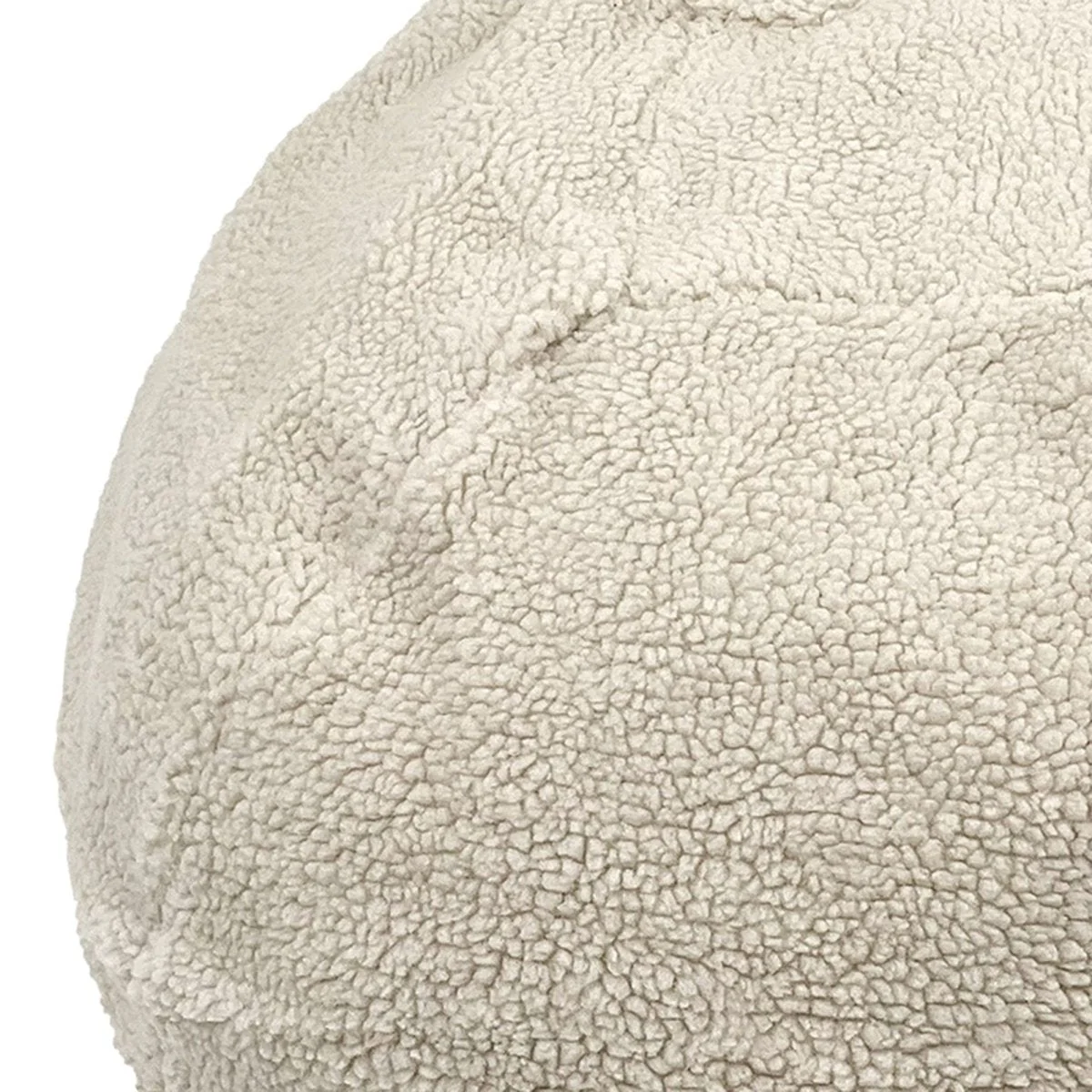 Sherpa Puff Ball Pet Bed - Image 6