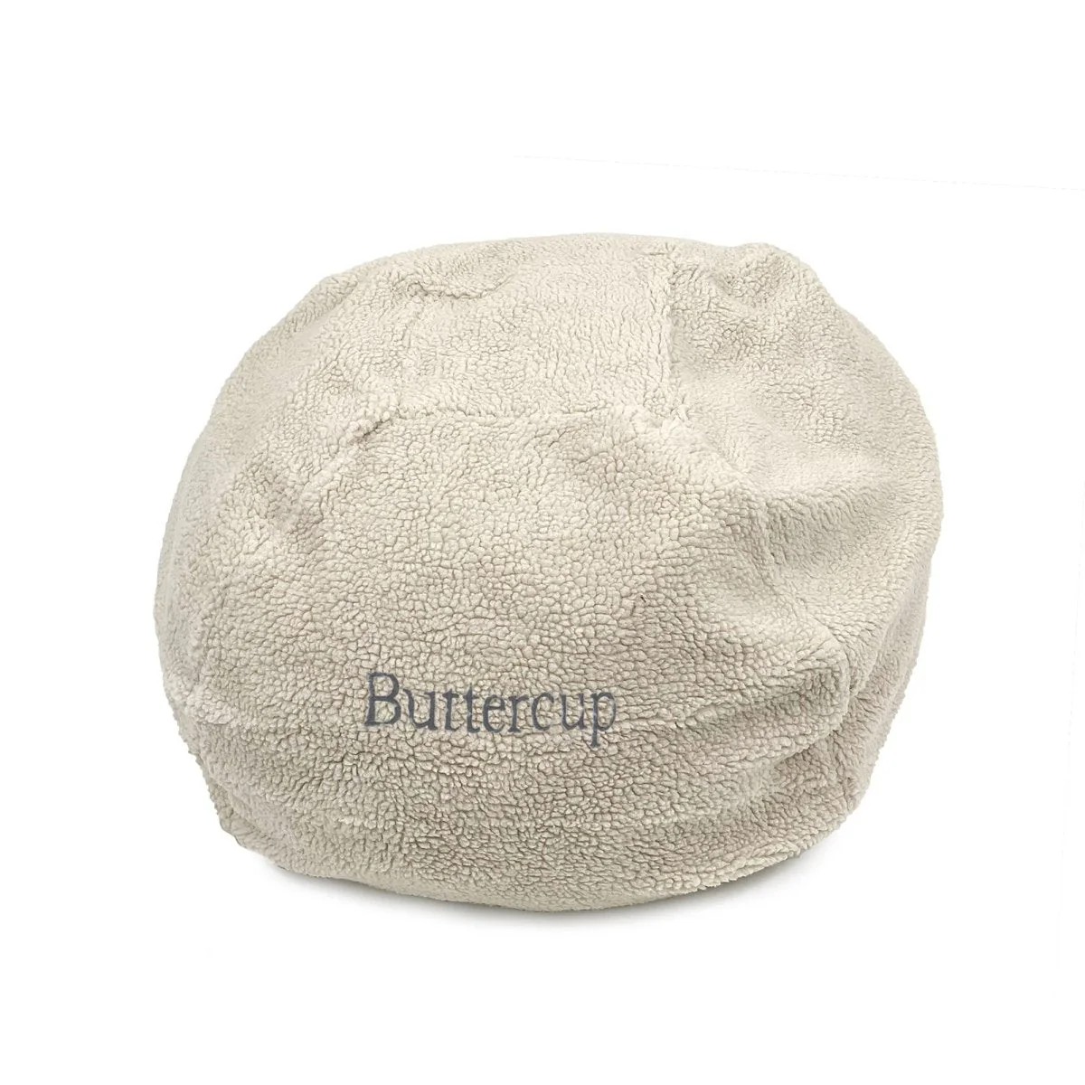 Sherpa Puff Ball Pet Bed - Image 7