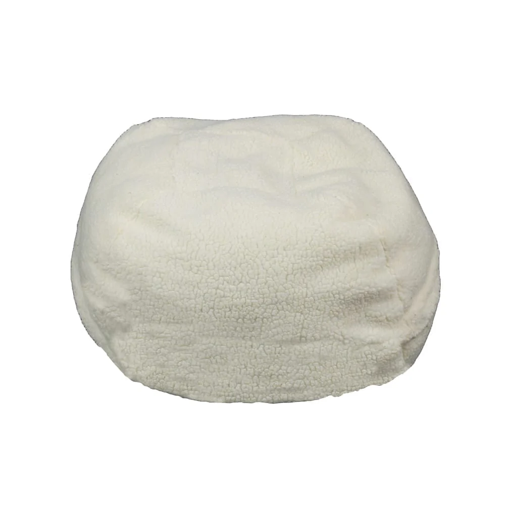 Sherpa Puff Ball Pet Bed - Image 8
