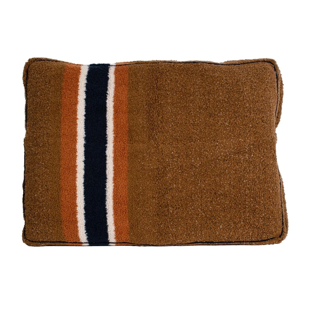 Shinola Brand Stripe Berber Napper Dog Bed - Image 6
