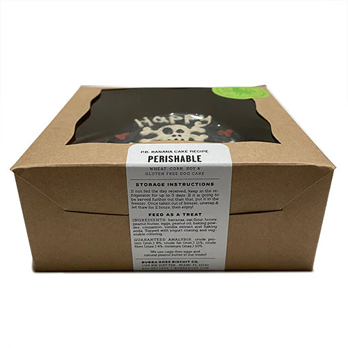 Skull Dog Cake (Perishable) - Image 3