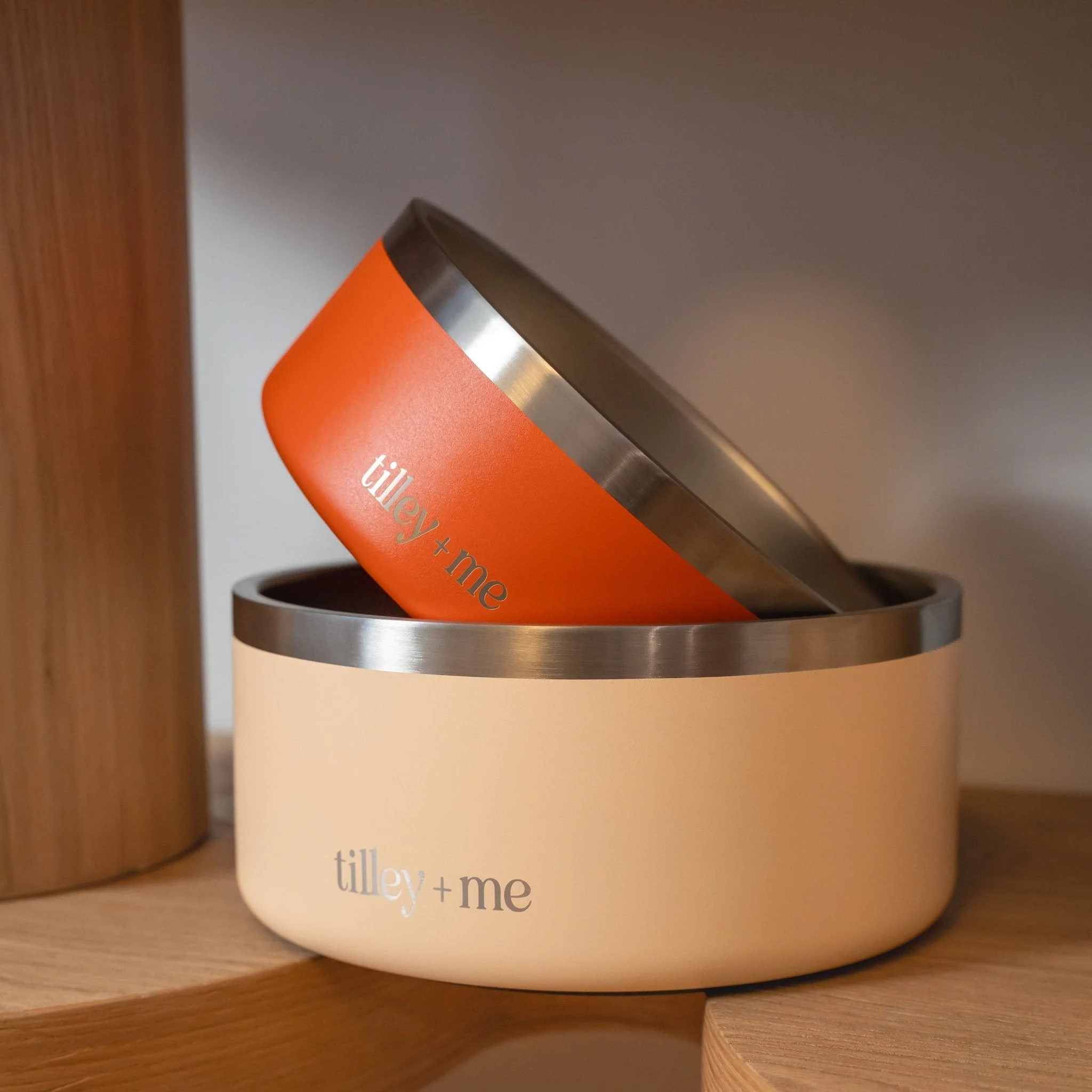 Tilley + Me Stainless Steel Pet Bowl – Non-Slip, Durable & Dishwasher Safe | 32oz and 64oz - Image 17