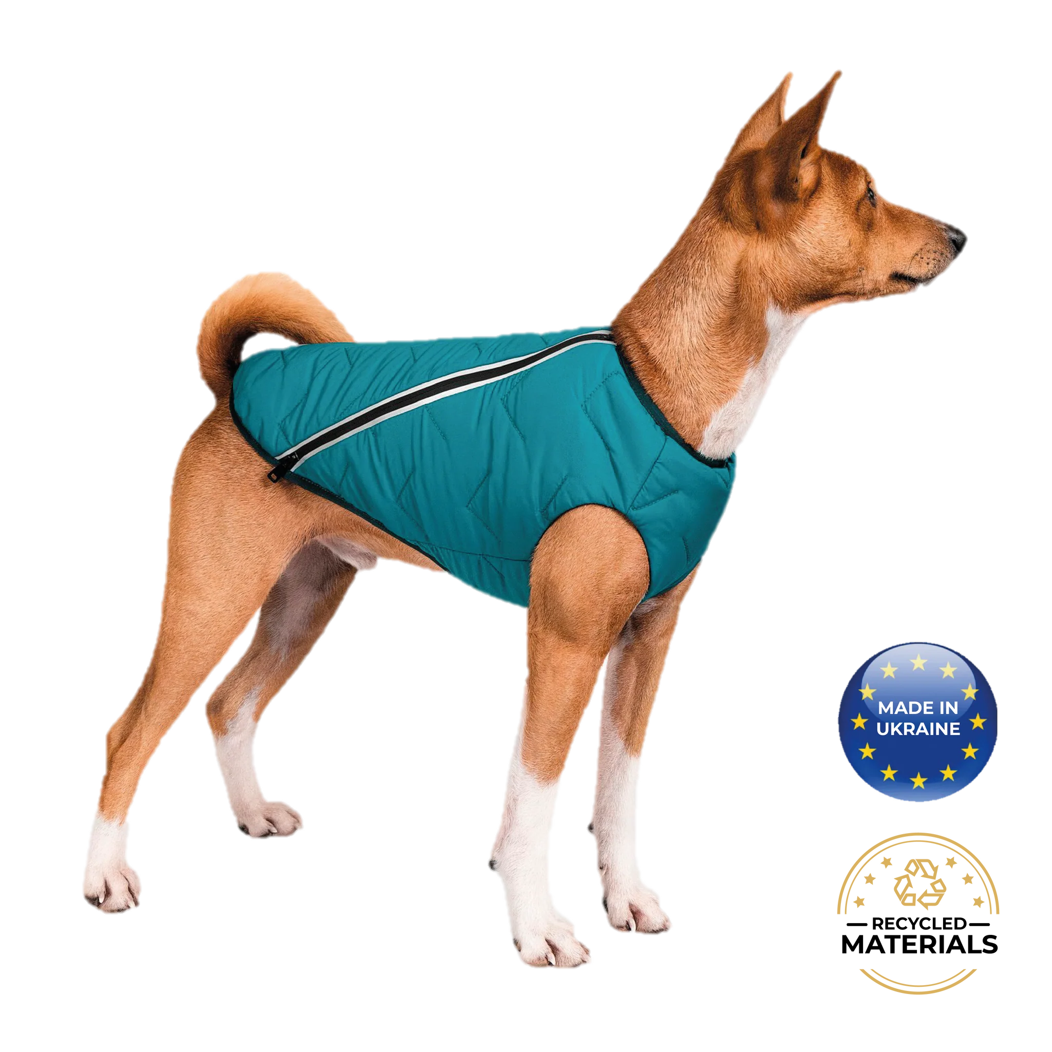 Sustainable Eco-Friendly Dog Jacket / Vest - Made in Ukraine - Image 4