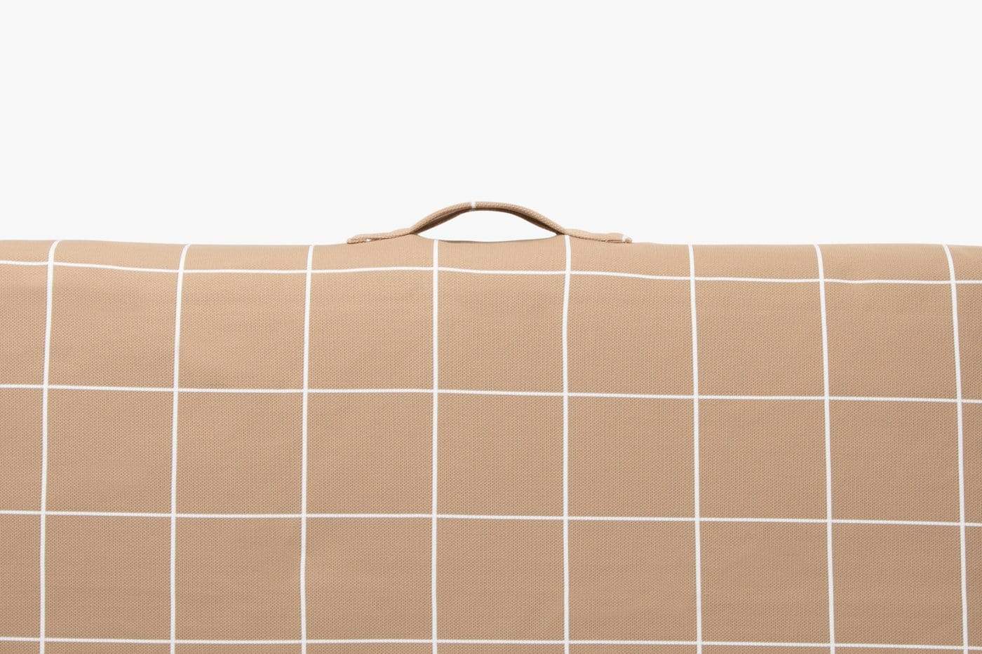 Tan Grid | Dog Bed or Bed Cover - Image 7