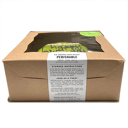 Tennis Ball Dog Cake (Perishable) - Image 3