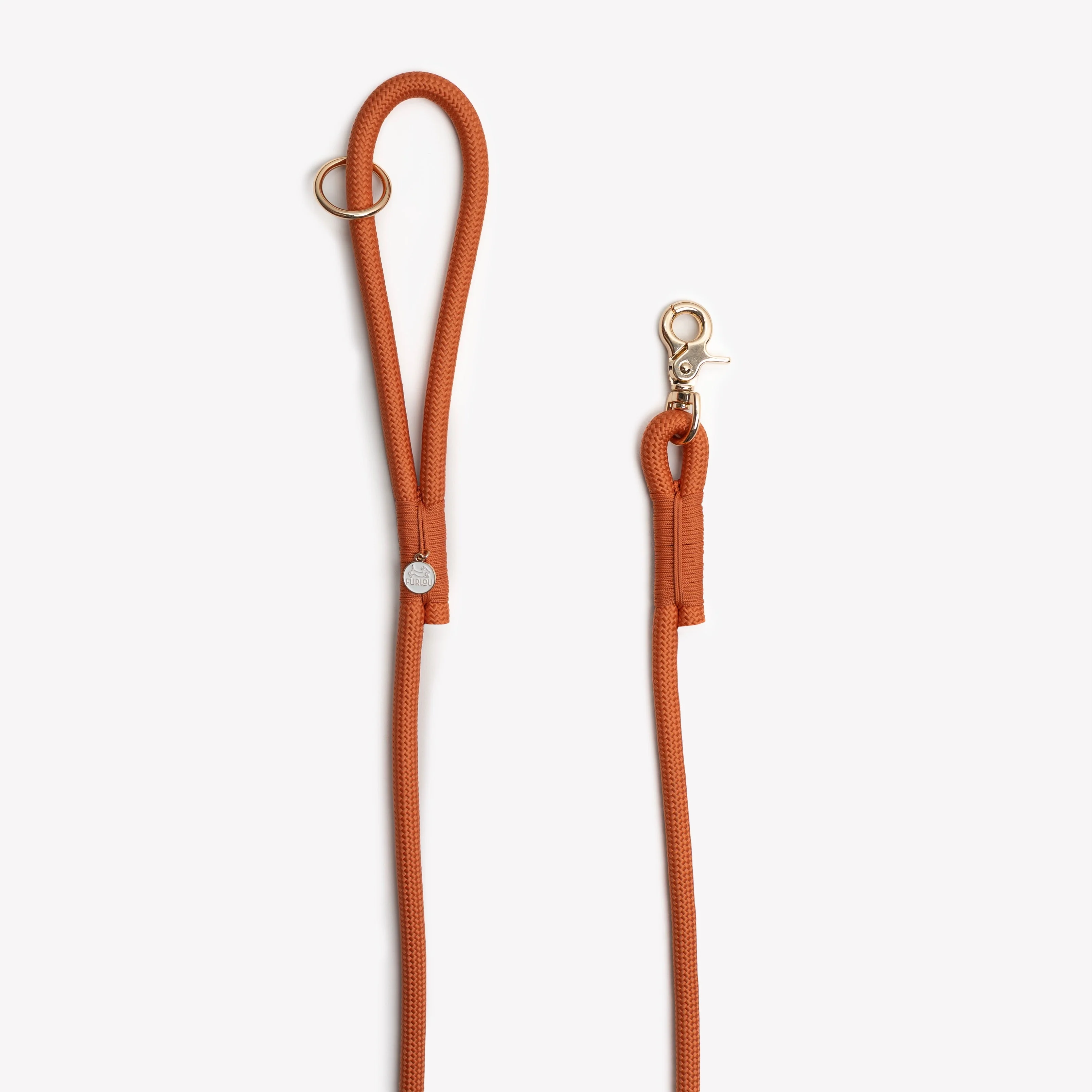 'Terracotta' - Braided Rope Leash - Image 2