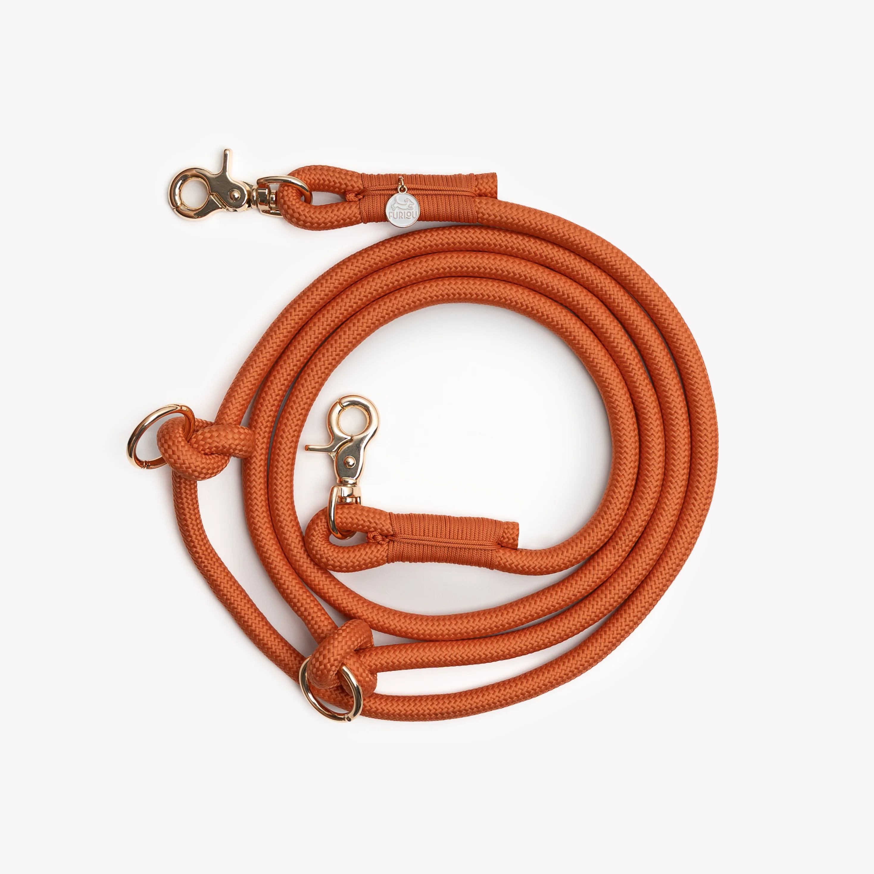 'Terracotta' - Hands Free Braided Leash - Image 2