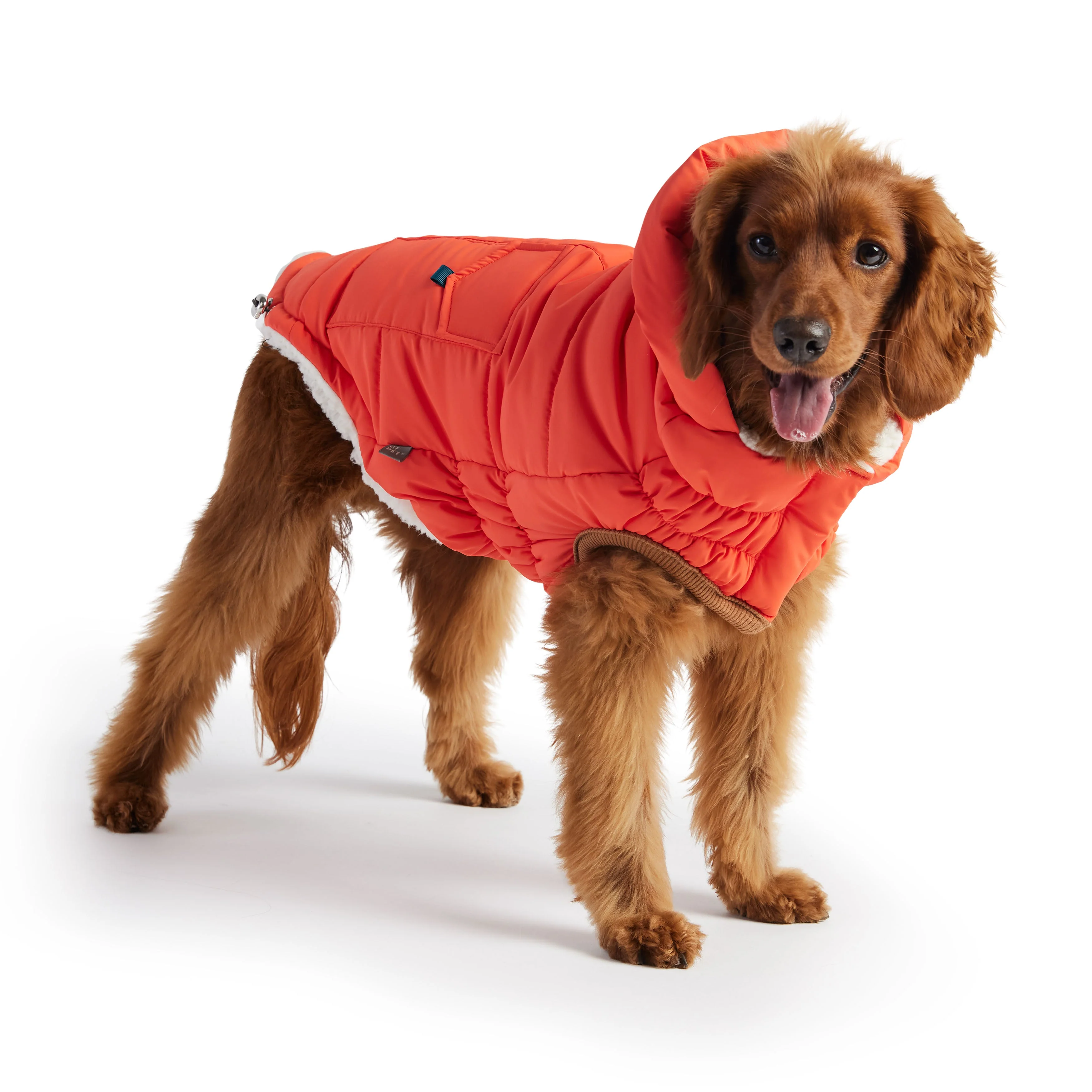 The Puff Parka - Orange - Image 2