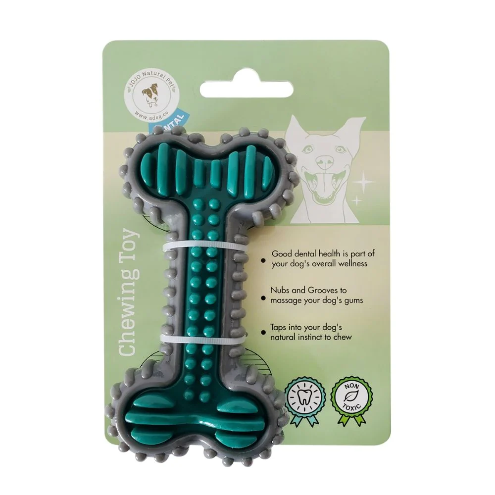 TPR Dental Bone Dog Chew Toy – Ultimate Oral Care & Fun for Light to Medium Chewers - Image 3