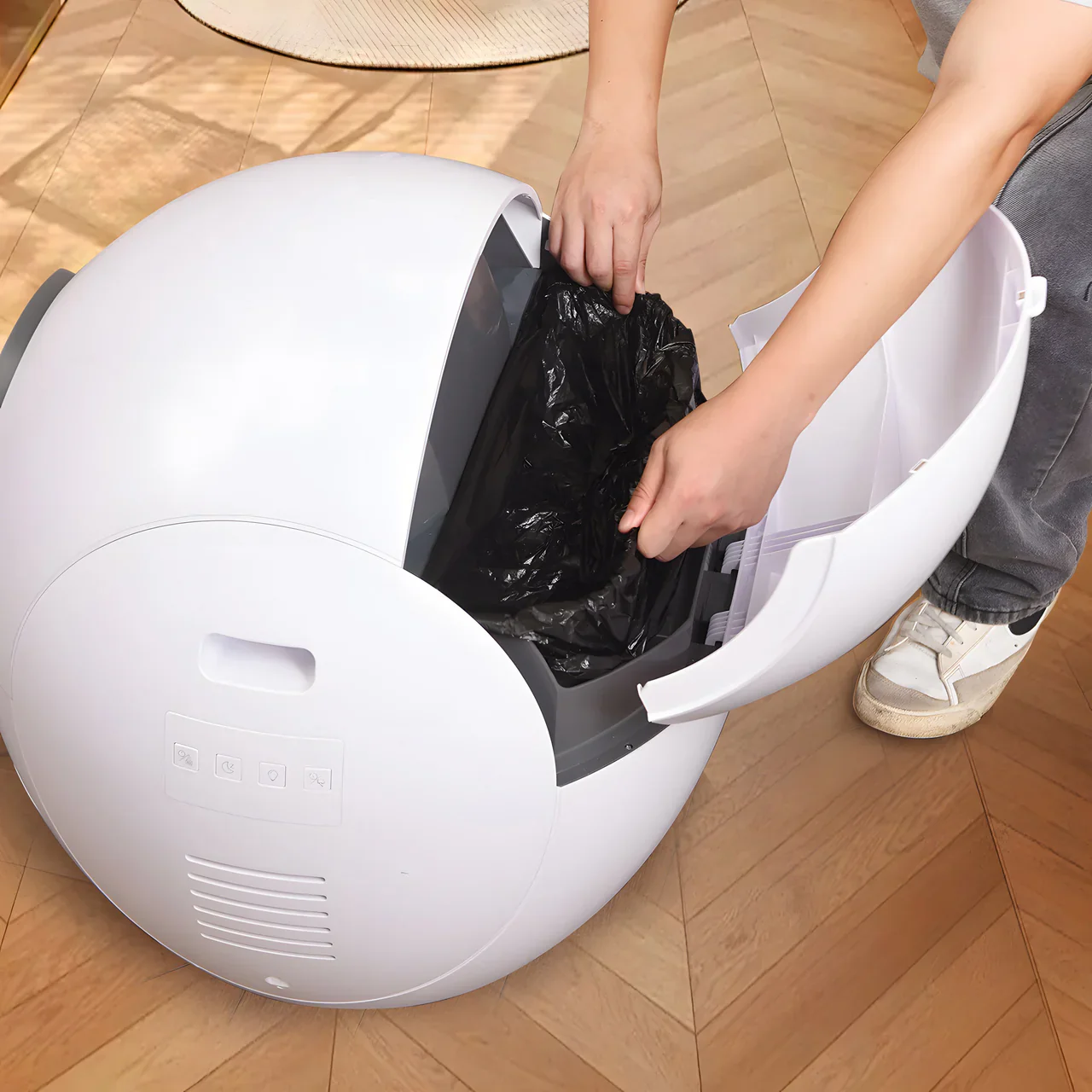 Trash bag for ELS PET Spaceship Cat Litter Box - Image 7