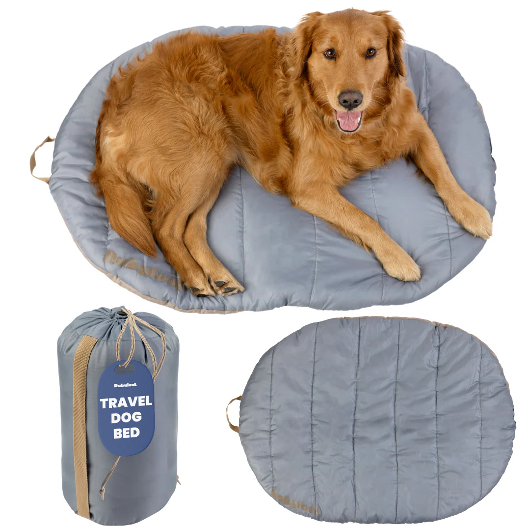 Travel Dog Bed - Foldable & Packable for Travel, Road Trip, Camping - Image 9