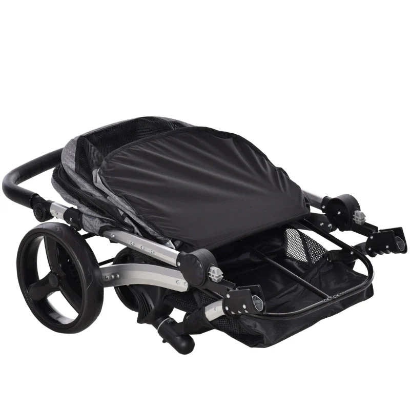 Travel Pet Stroller with Adjustable Handlebar - Image 8
