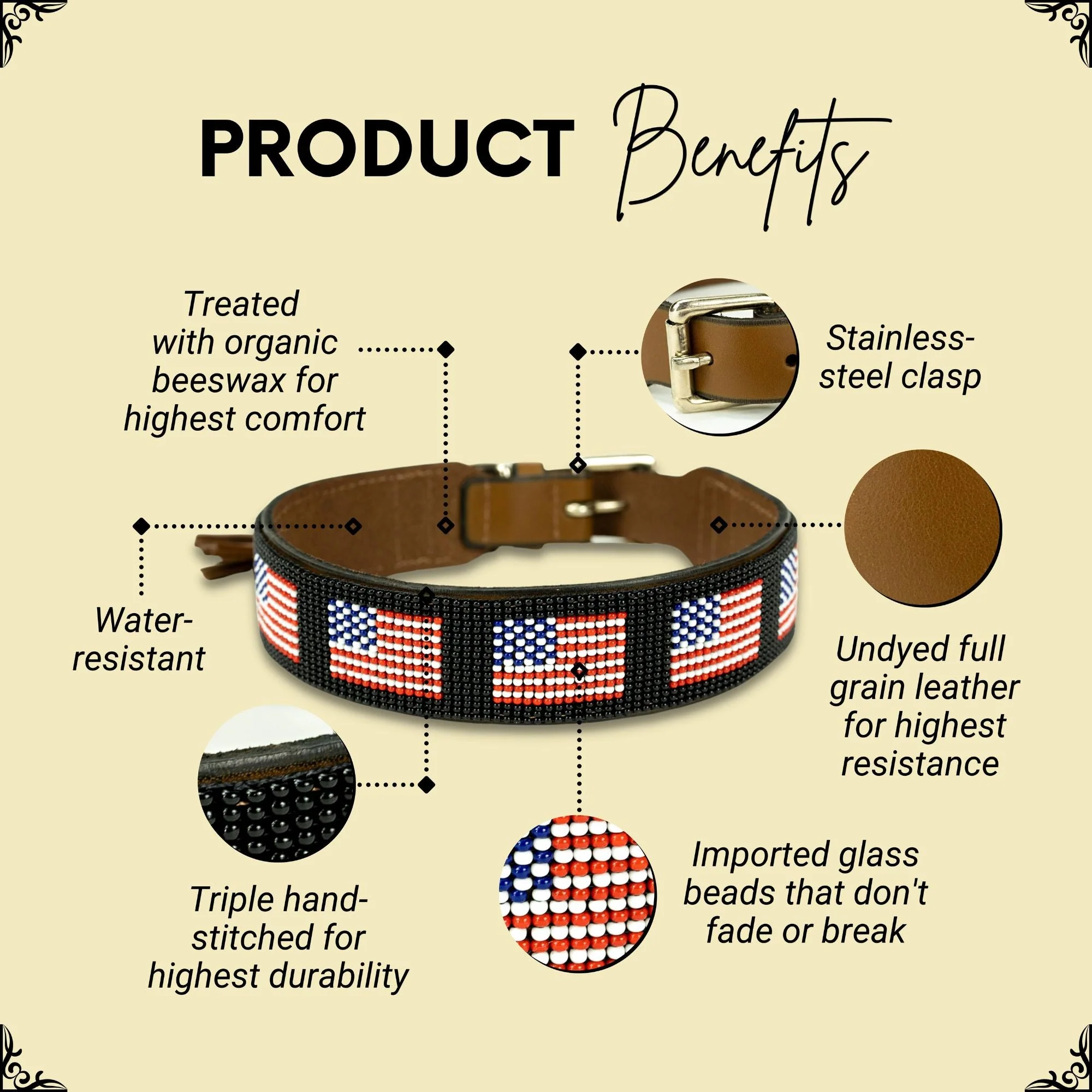USA Sambboho dog collar - Image 2