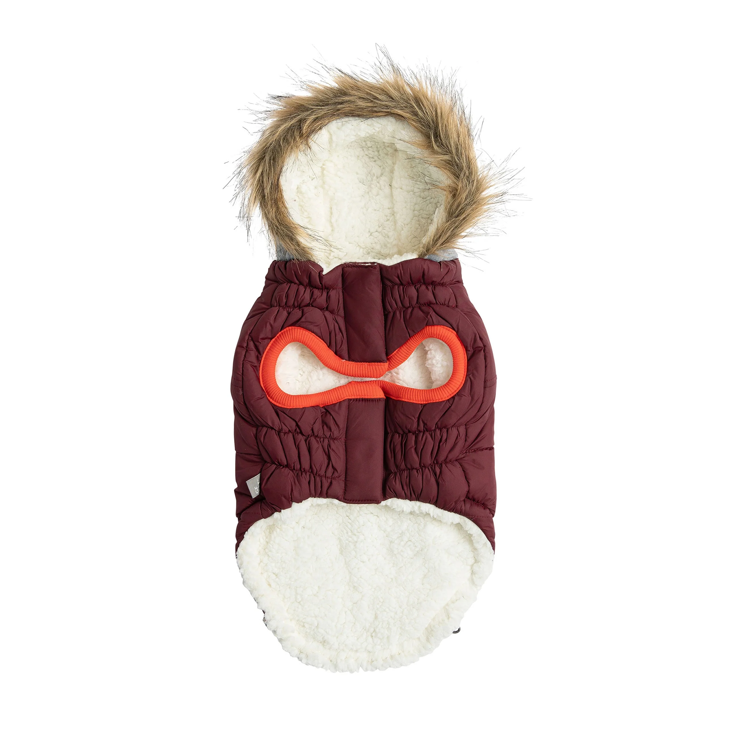 Winter Sailor Parka - Burgundy - Image 3