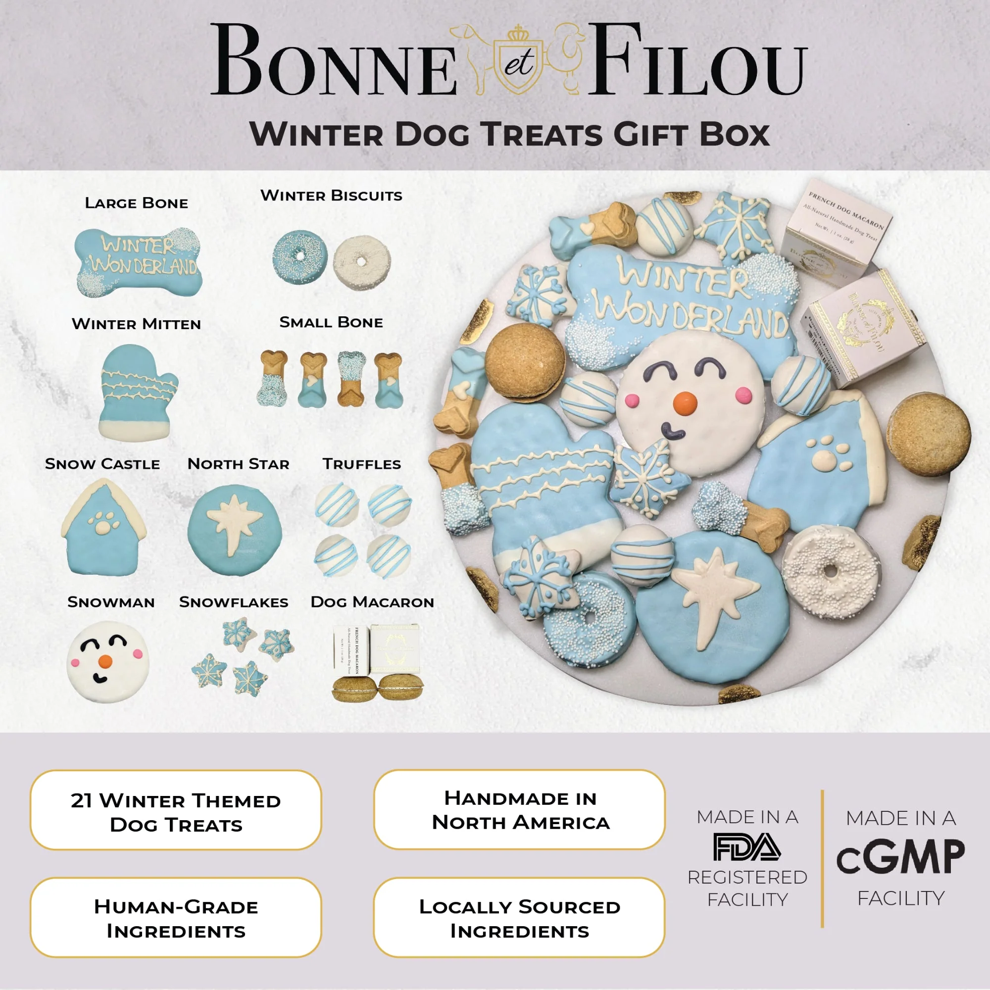 Winter Themed Dog Treats Gift Box - Image 4