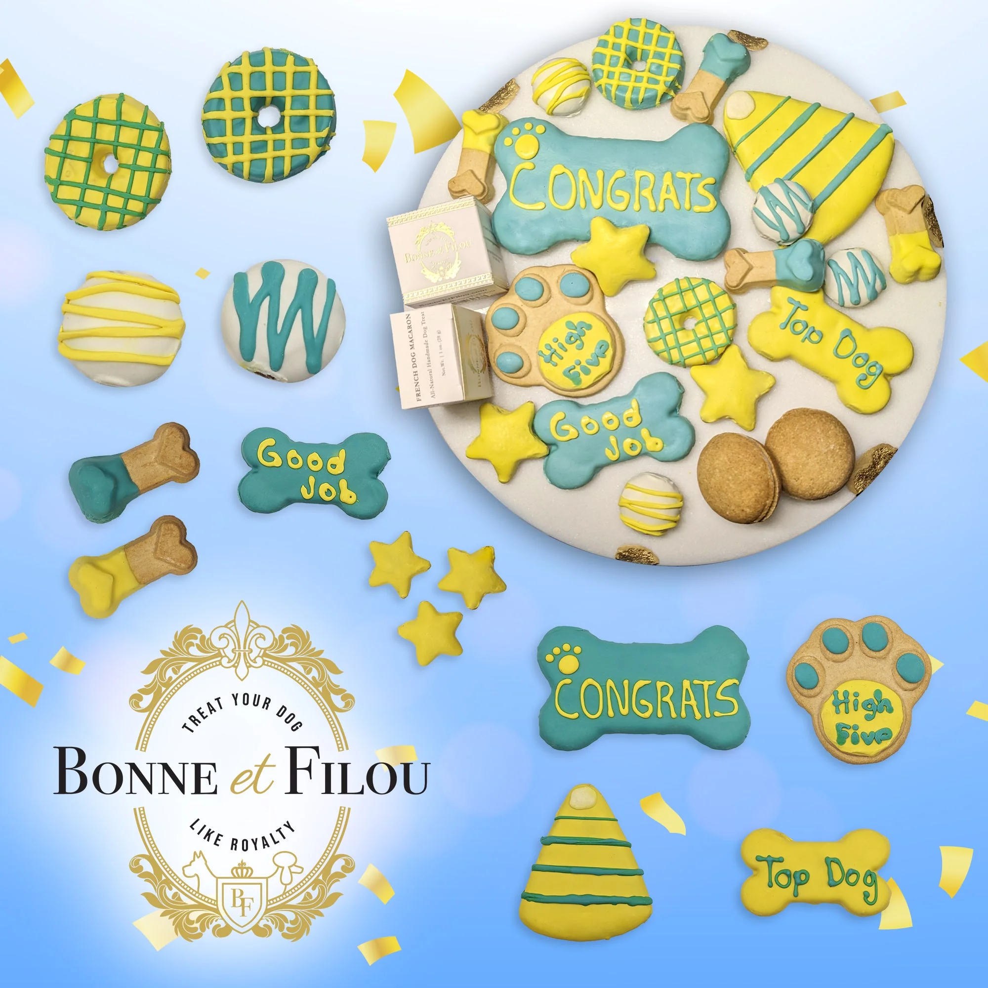 Winter Themed Dog Treats Gift Box - Image 5