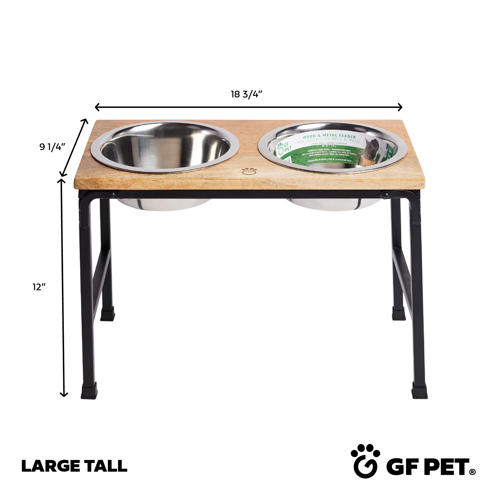 Wood & Metal Elevated Feeder - Image 12