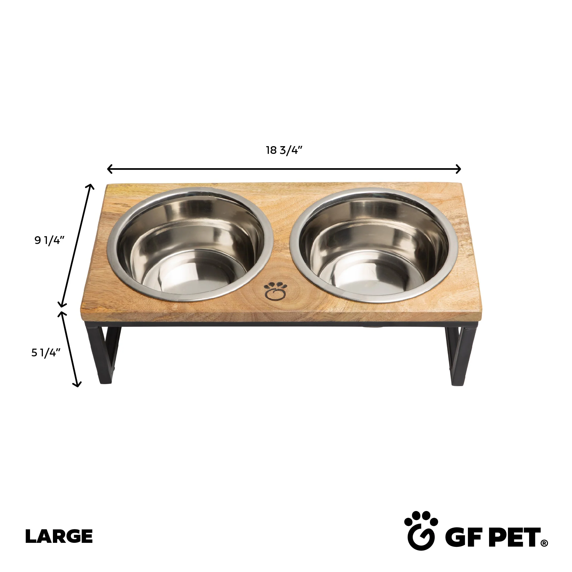 Wood & Metal Elevated Feeder - Image 6