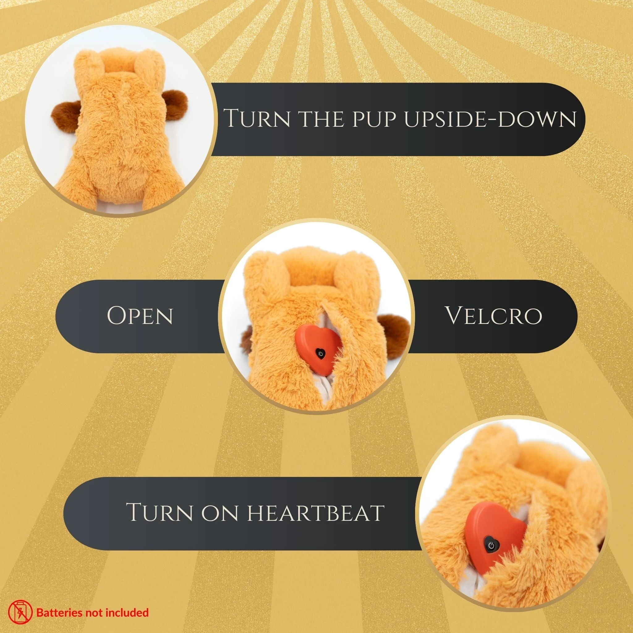 Zen Pup w/Anxiety Reducing Heartbeat - Image 6